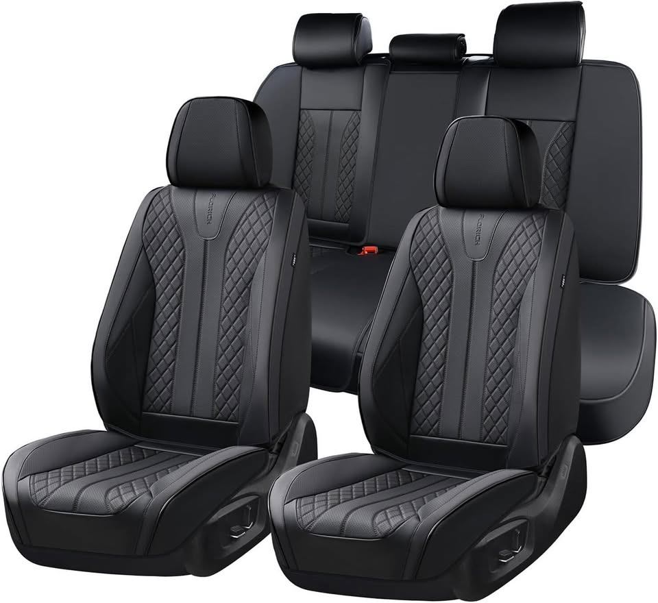 42. NEW UNIVERSAL Leather Seat Covers - photo 2