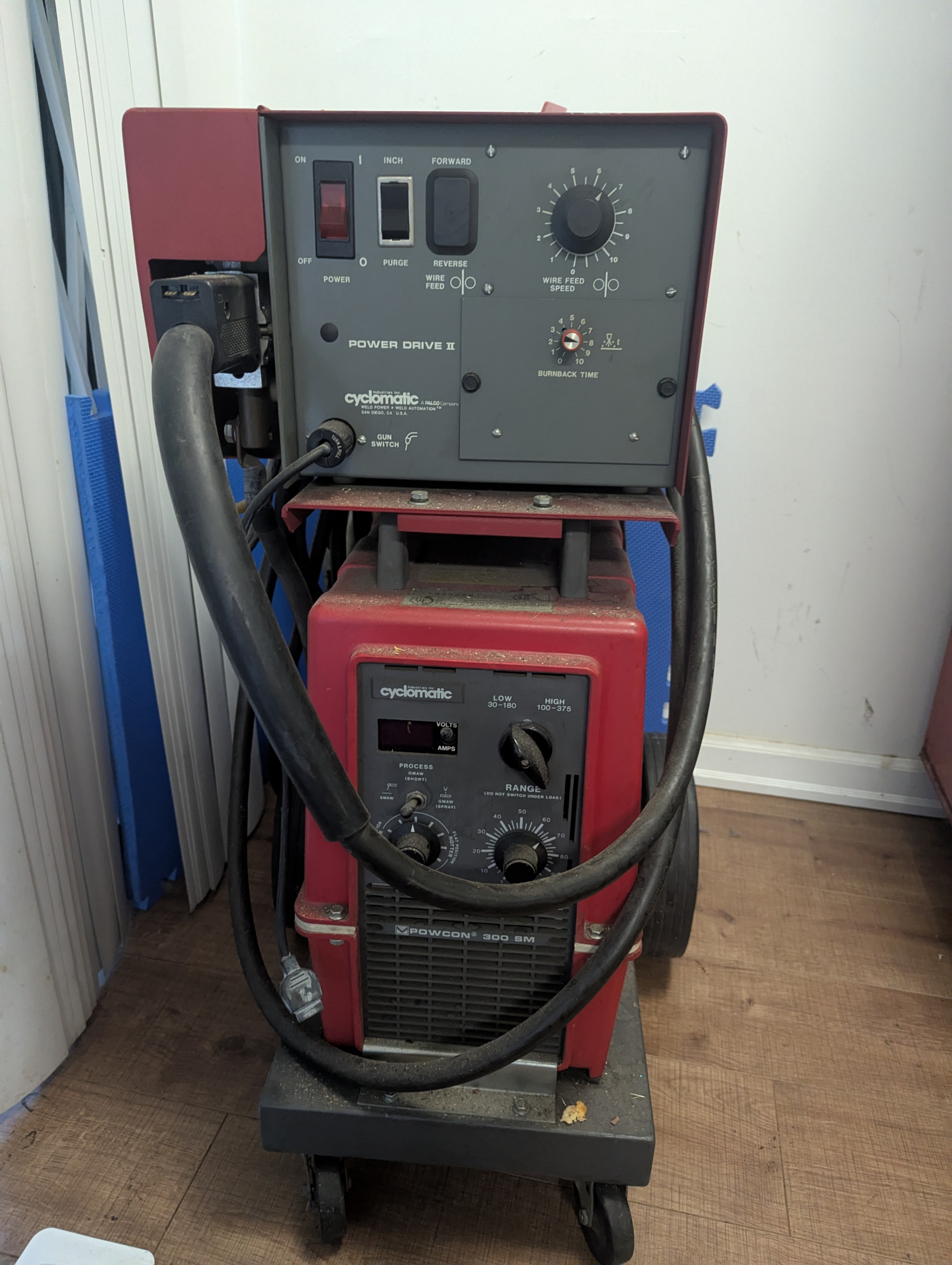 PowCon 300 SM + Power Drive II Welder - photo 2