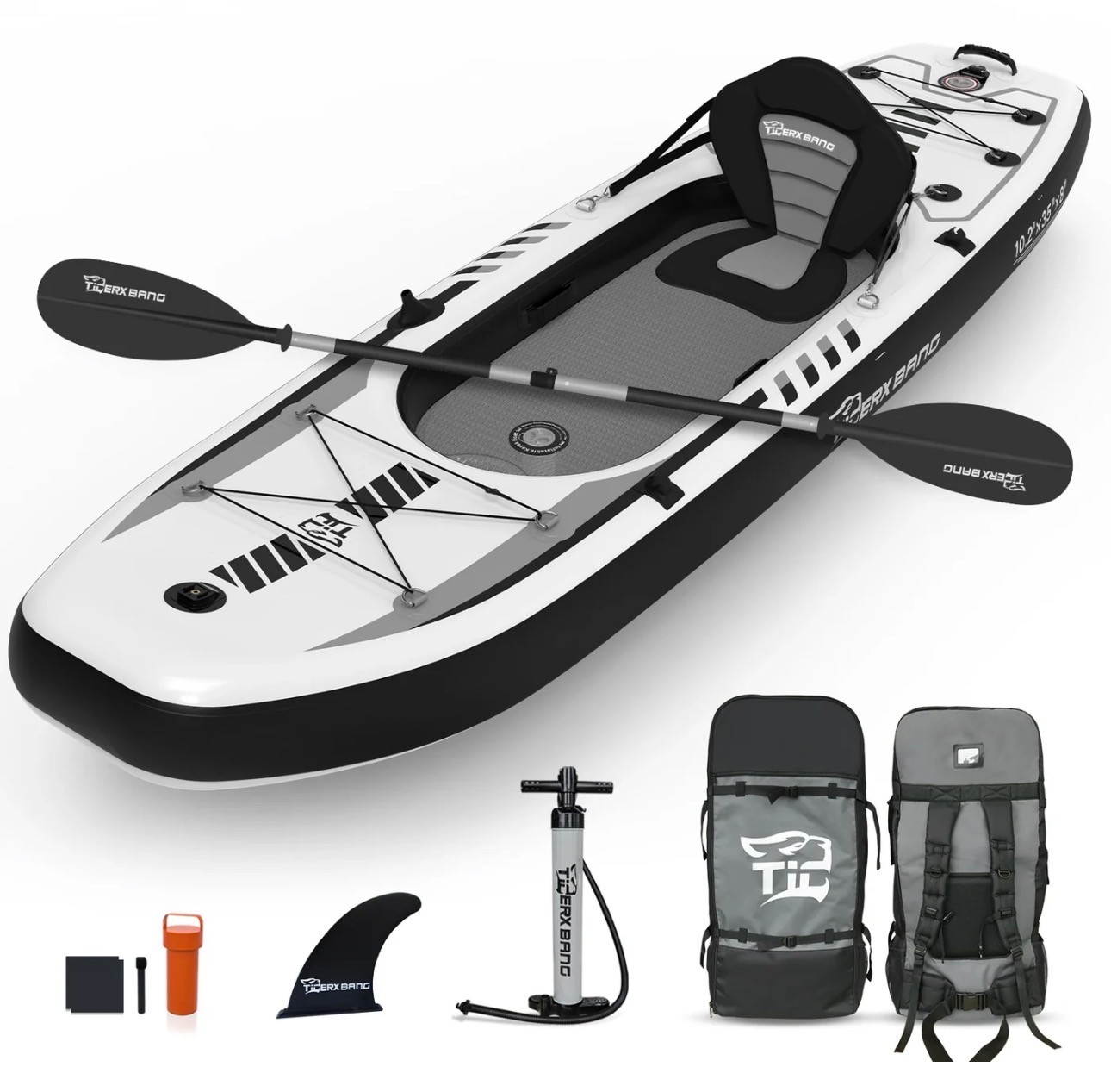 NEW: Inflatable Kayak 10'2" Easy-to-Transport - photo 3