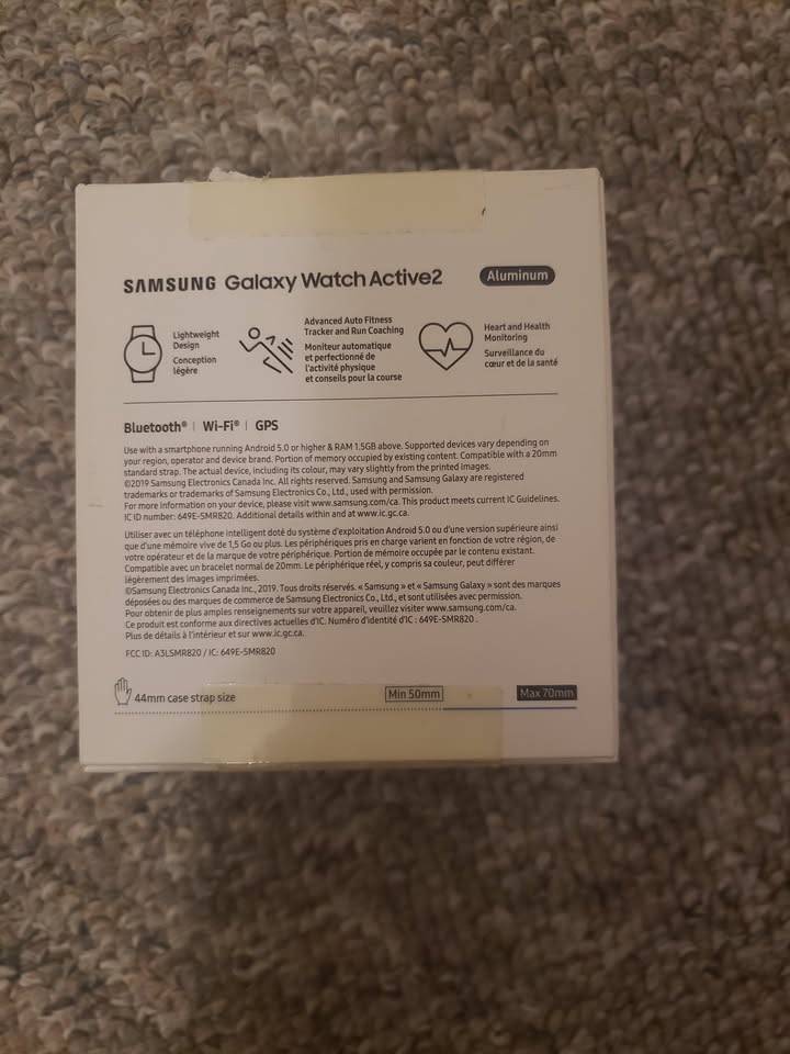 Samsung Galaxy Active 2 Watch 44mm. Like new. - photo 2
