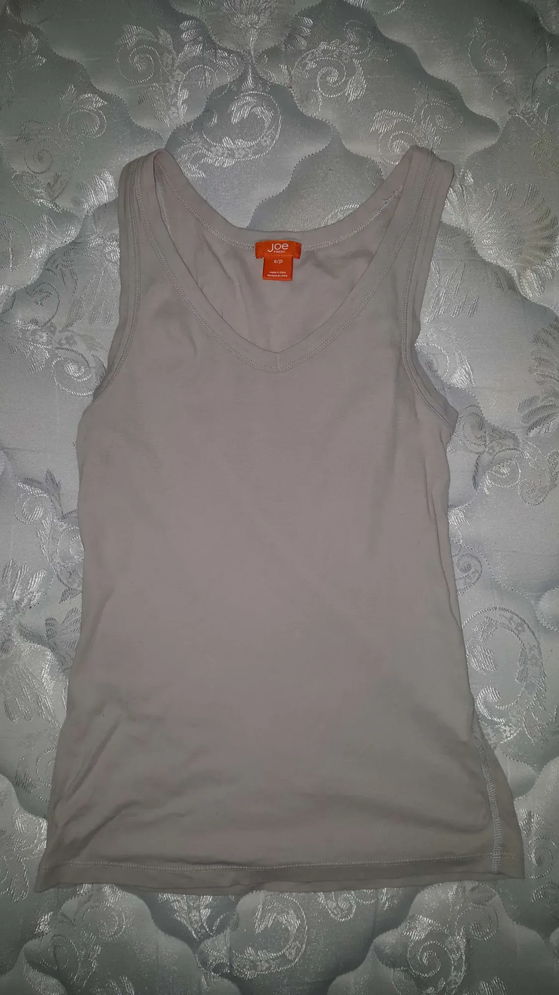 Joe Fresh Grey Tank Top -- Size Small - photo 2