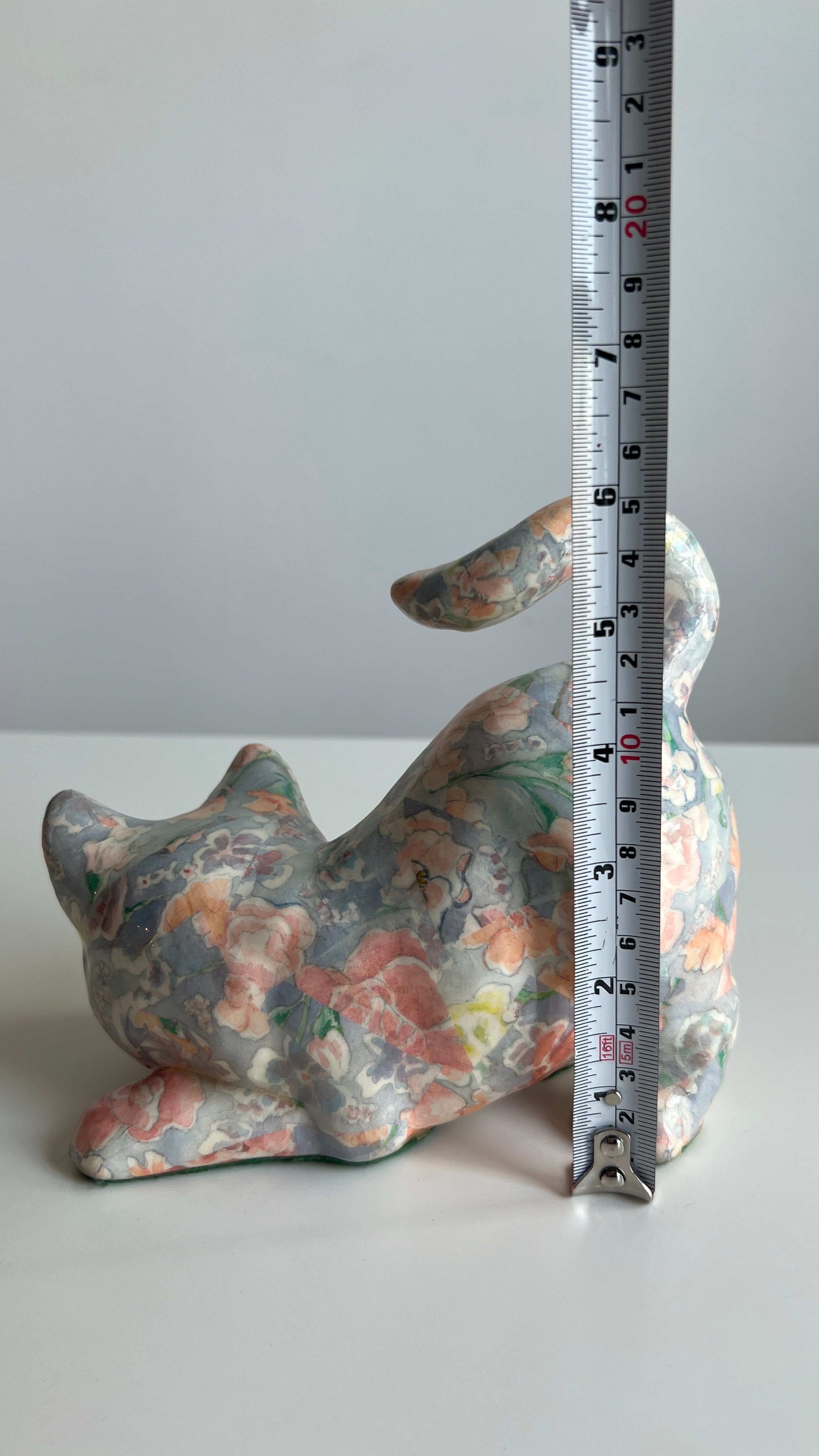 🐾 Vintage Cottagecore Chintz cat 🐾 - photo 3