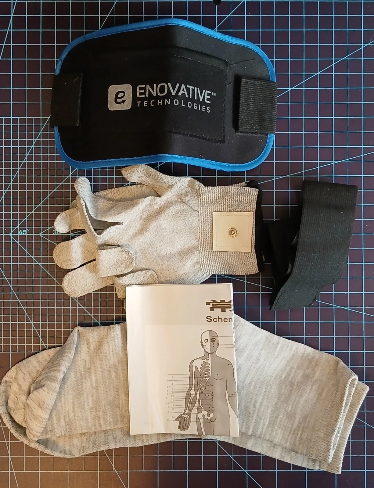 Enovative Technologies accessories bundle for massage therapy