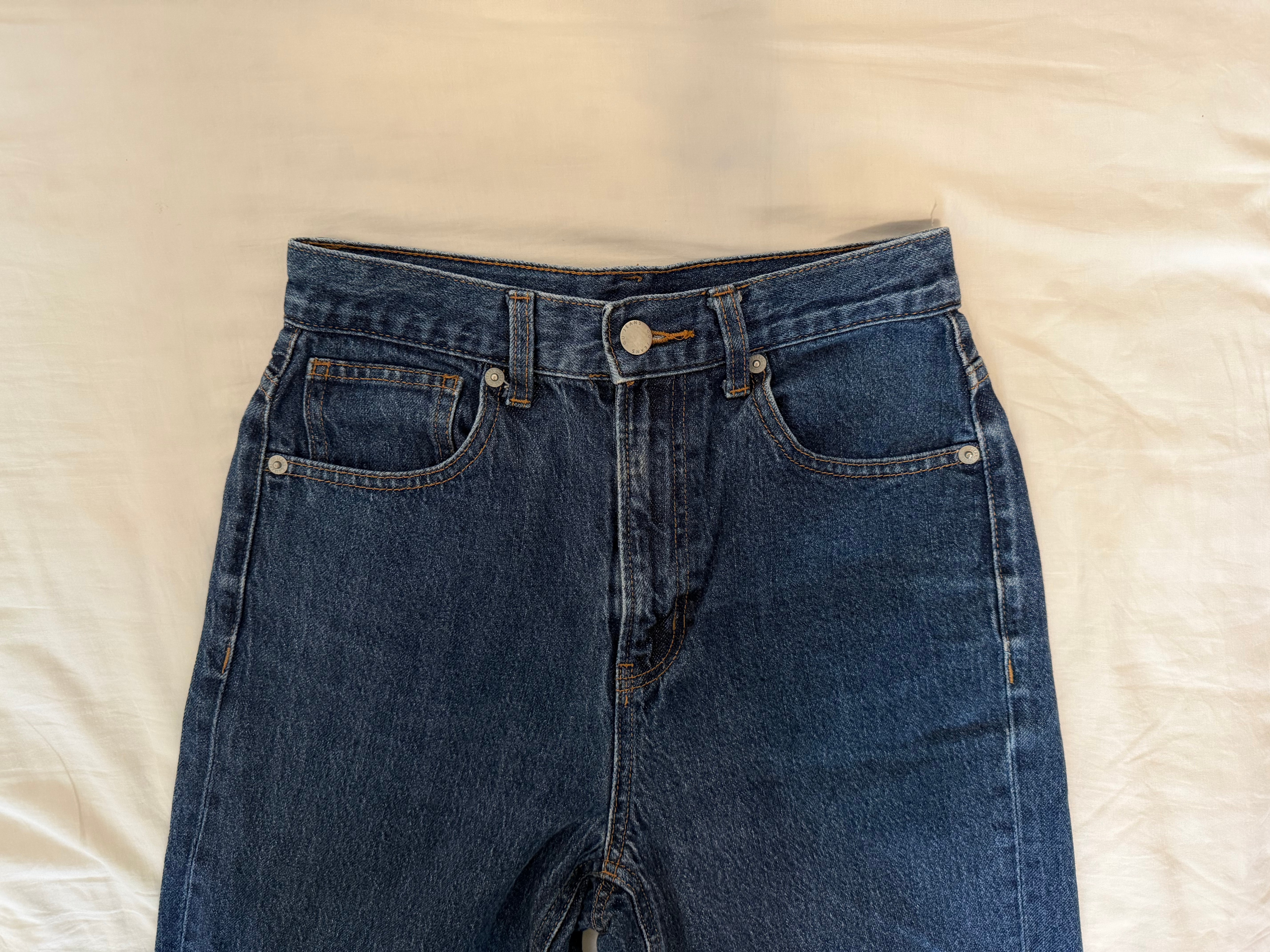 GU Women’s High-Waisted Wide-Leg Jeans – Size S - photo 3