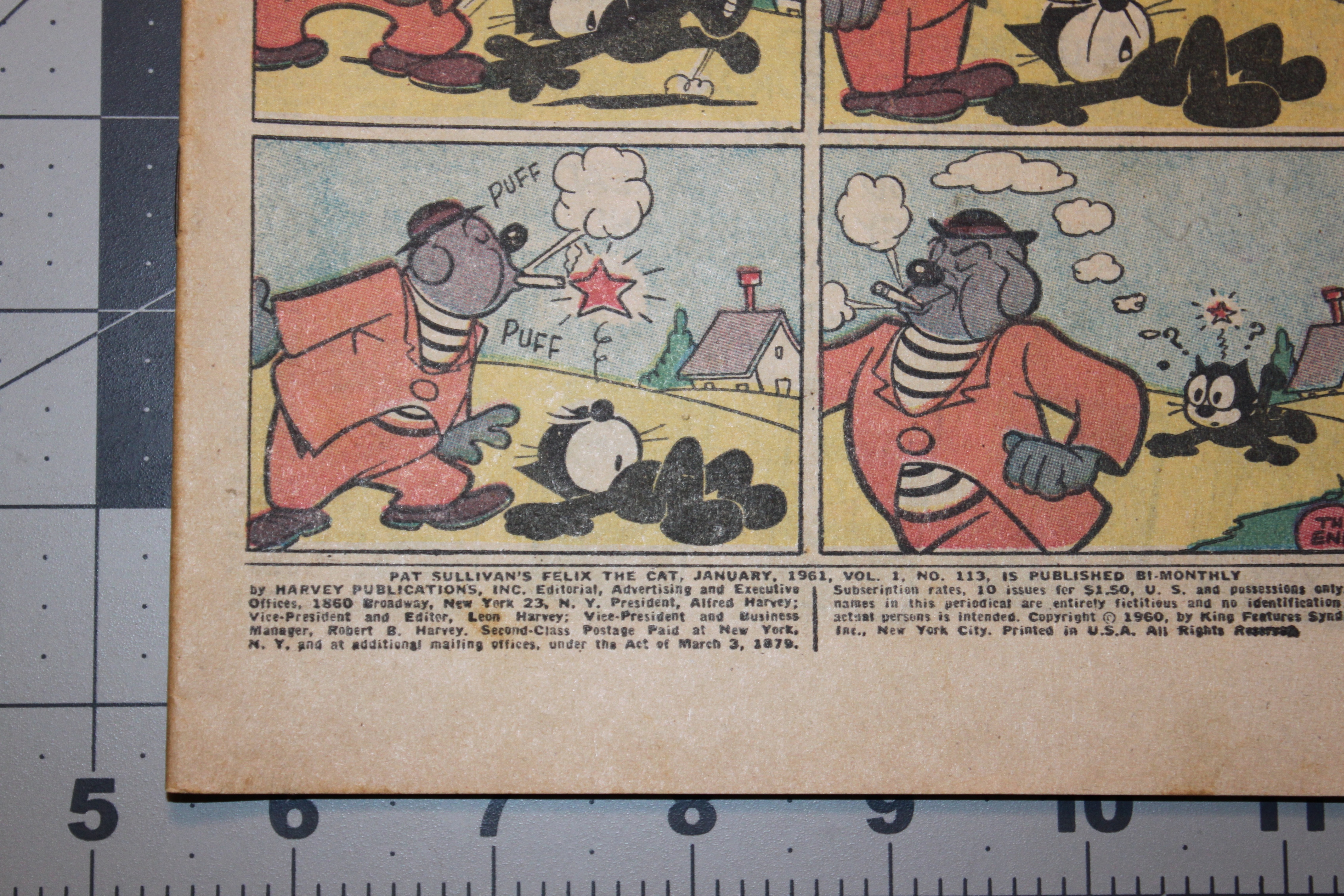 Felix the Cat #113 Harvey Comics January 1961 Silver Age Comic - photo 2
