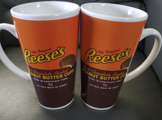 REESES COFFEE, SHAKE, MUGS