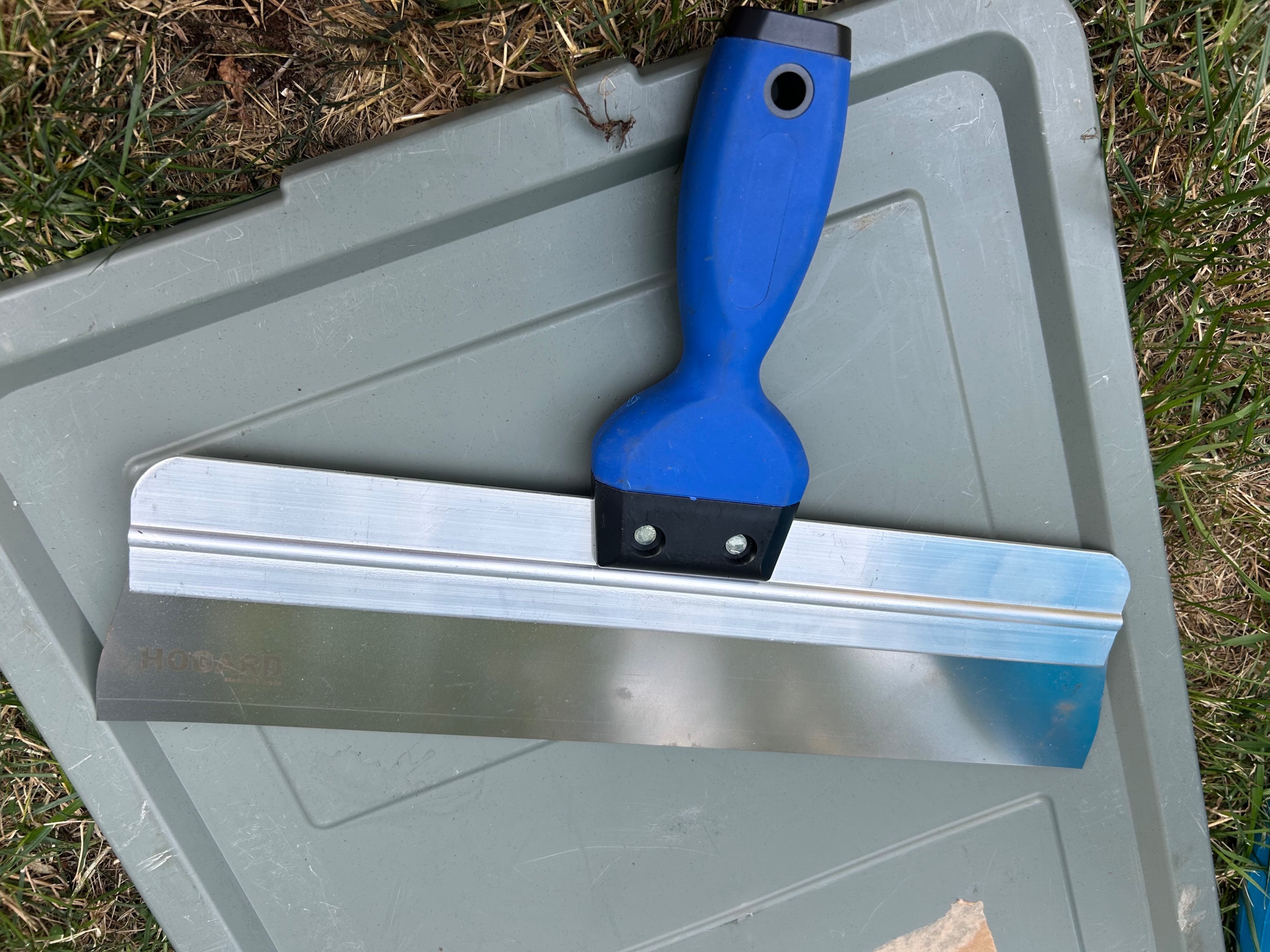 18in Tapered Stainless Steel Blade Finishing/Plastering Trowel