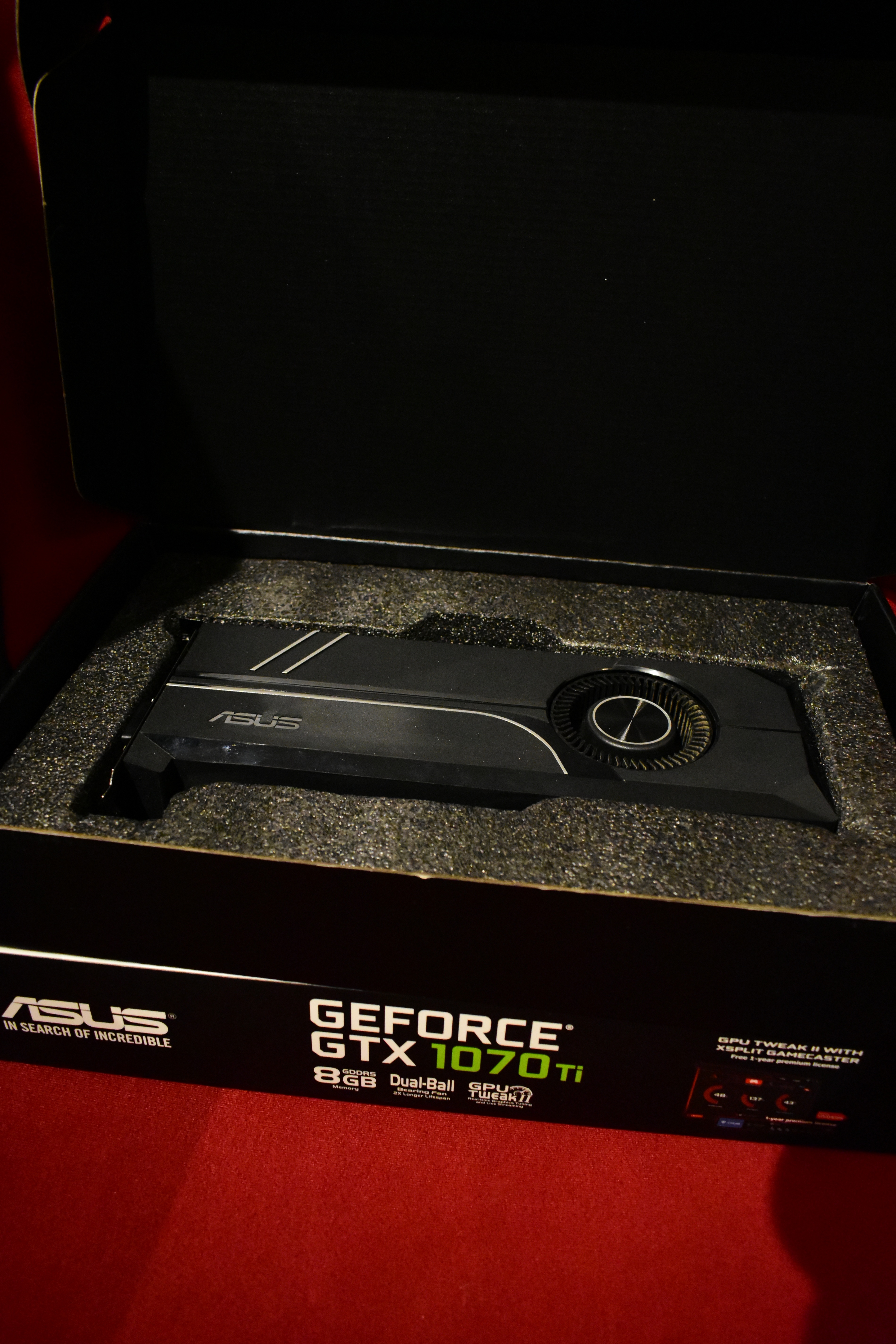 Asus Turbo GTX 1070Ti 8GB GPU (Like new!)