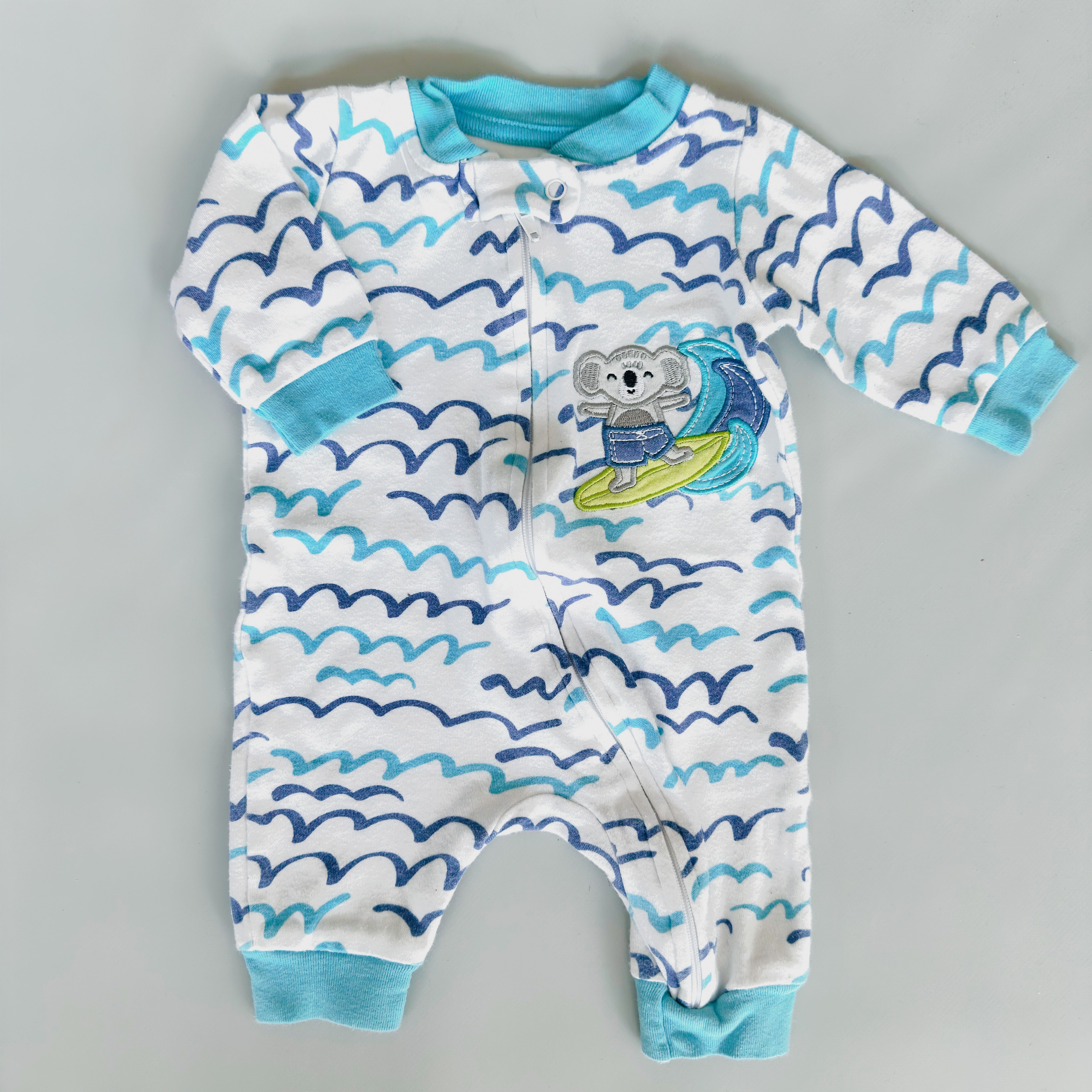 Baby Boy Jumpsuits Bundle - 0-3 and 3-6 Months - photo 3