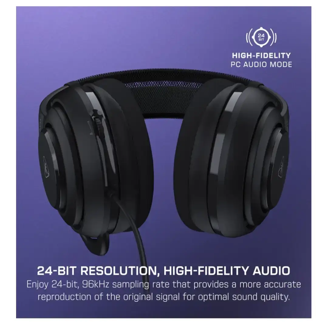 Turtle Beach Atlas 200 PC Gaming Headset - Black - photo 4