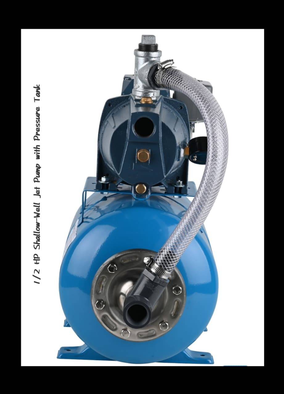 12 HP Shallow-Well Jet Pump with Pressure Tank - photo 2