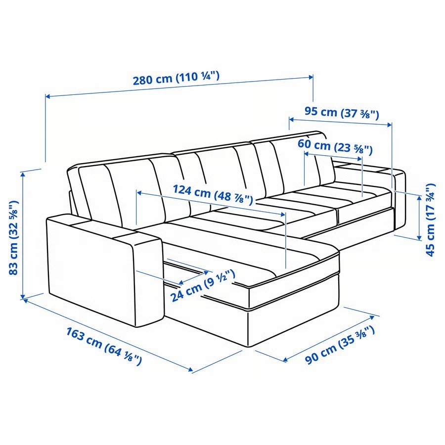 IKEA KIVIK Sofa - photo 4