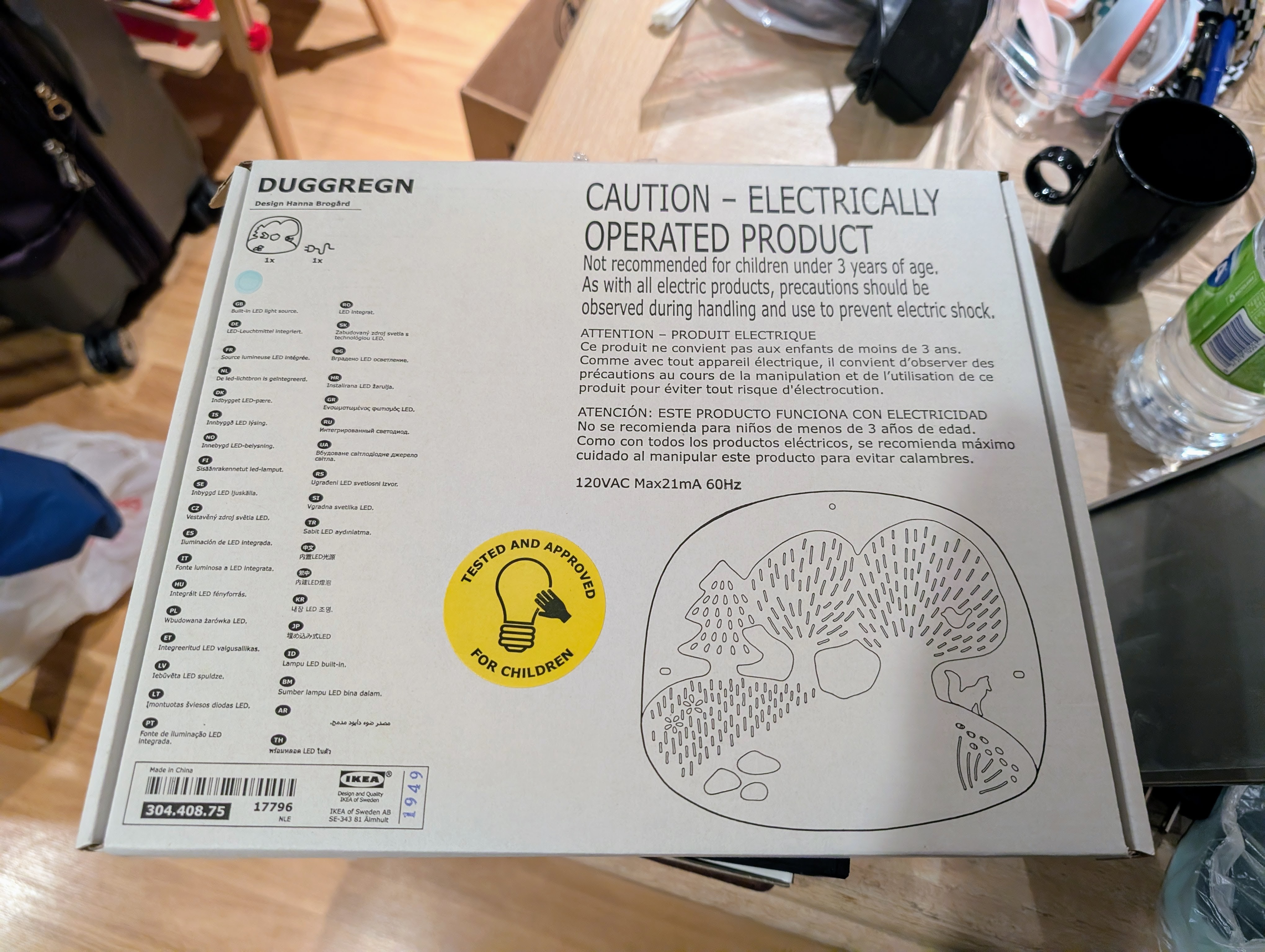 IKEA Duggregn LED Night Light - photo 3