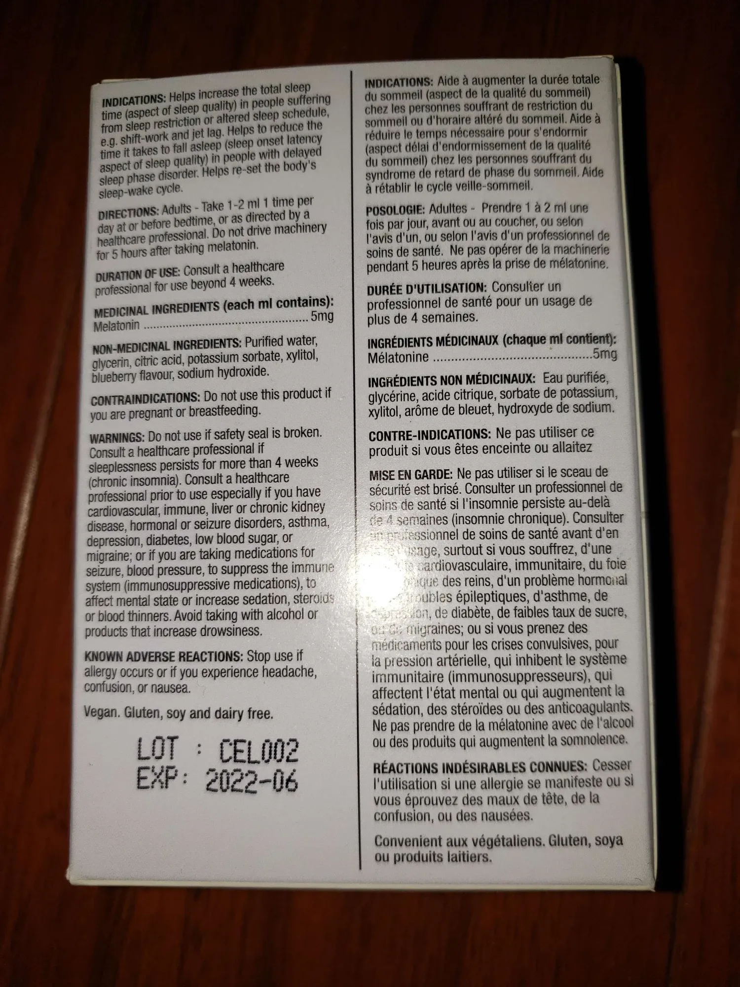 Cyto-Matrix Melo-Matrix High Quality Liquid Melatonin - photo 2