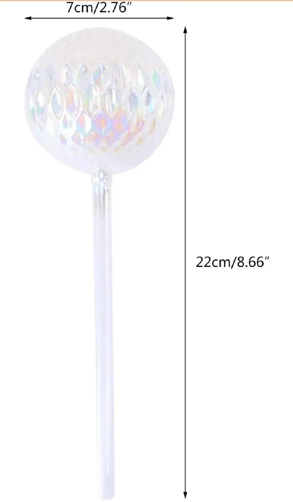 Glass Plant Watering Devices - Set of 3 - photo 3