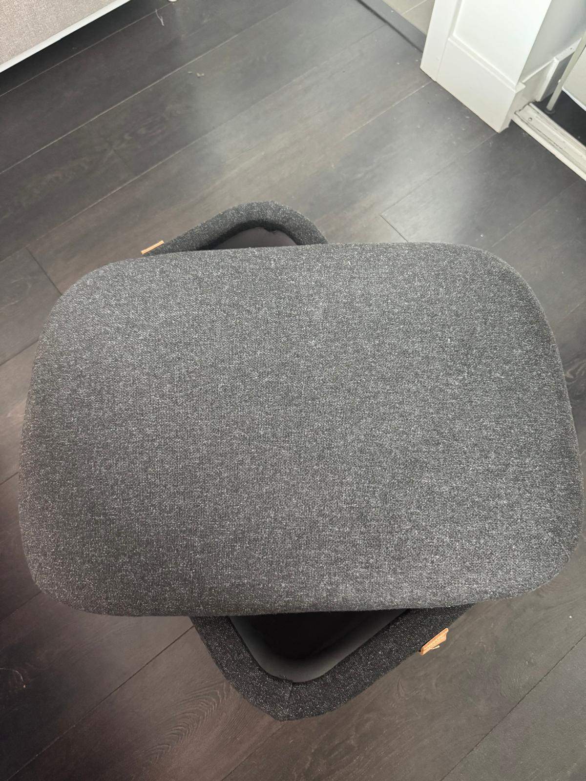 IKEA OSKARSHAMN Footstool with Storage – $60 - photo 5