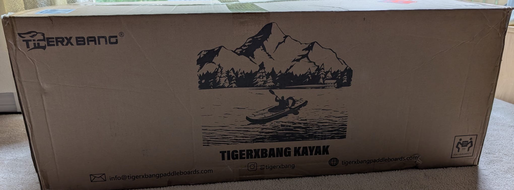 NEW: Inflatable Kayak 10'2" Easy-to-Transport