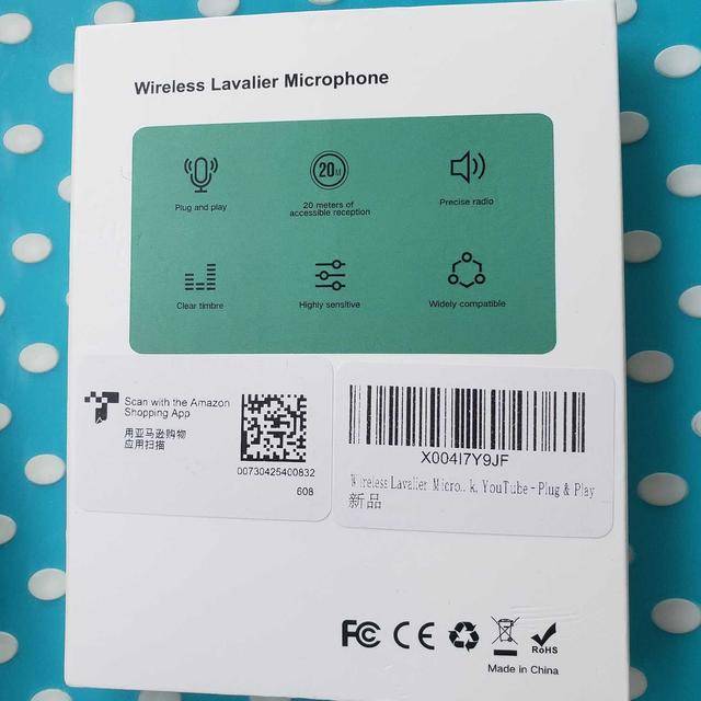 Mini Wireless Lavalier Microphones x00417y9jf - photo 2