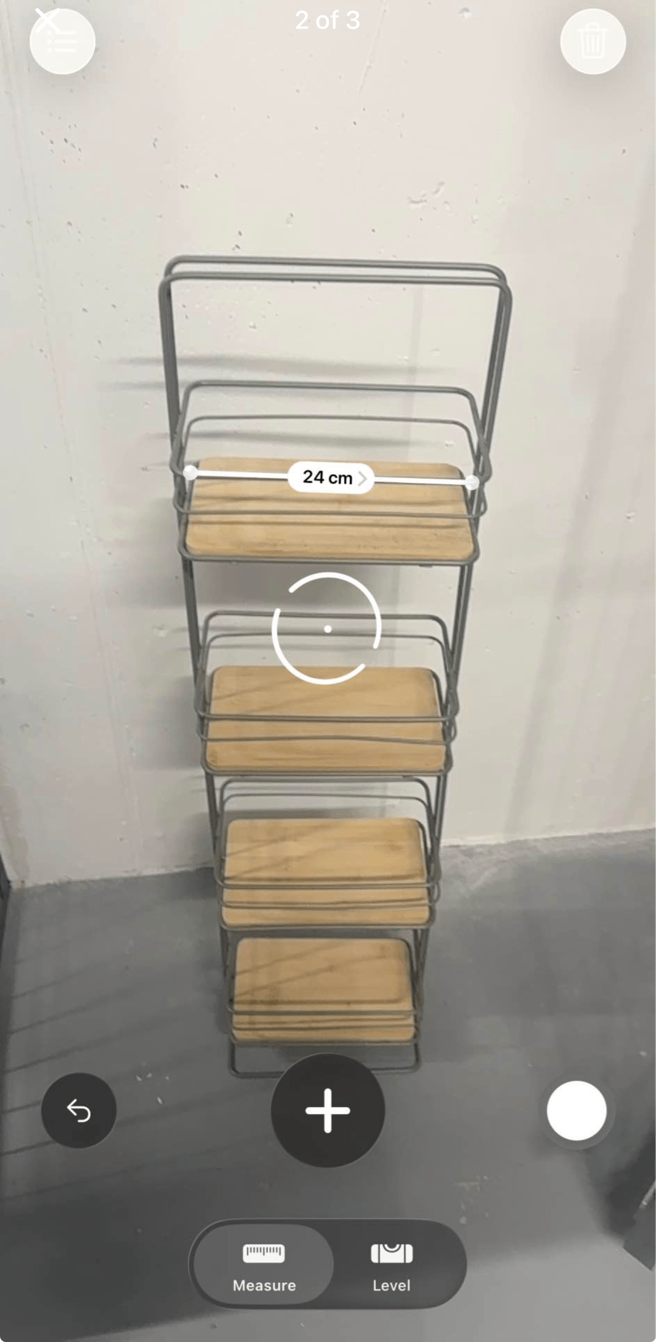 Metal/Wood Storage Shelf - photo 2