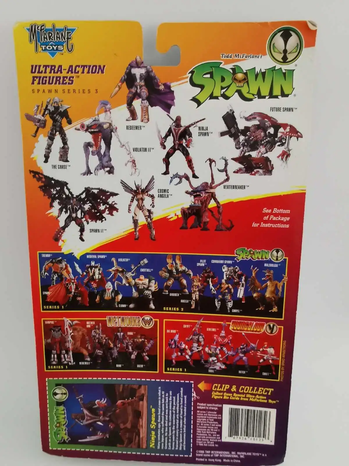 McFarlane Toys Spawn Series 3 Ninja Spawn Ultra-Action Figure - photo 3