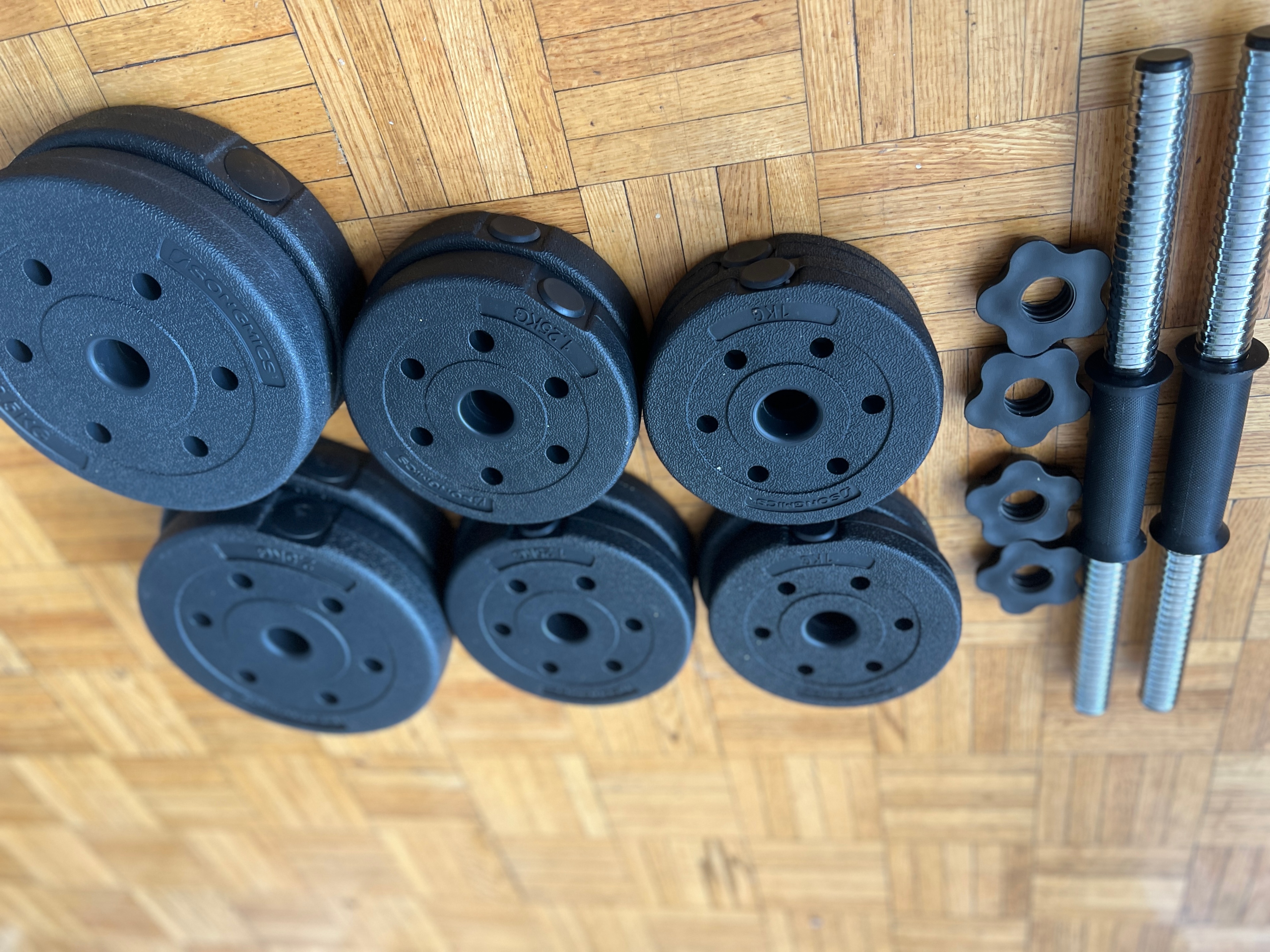 44lb Adjustable Dumbbells - photo 2