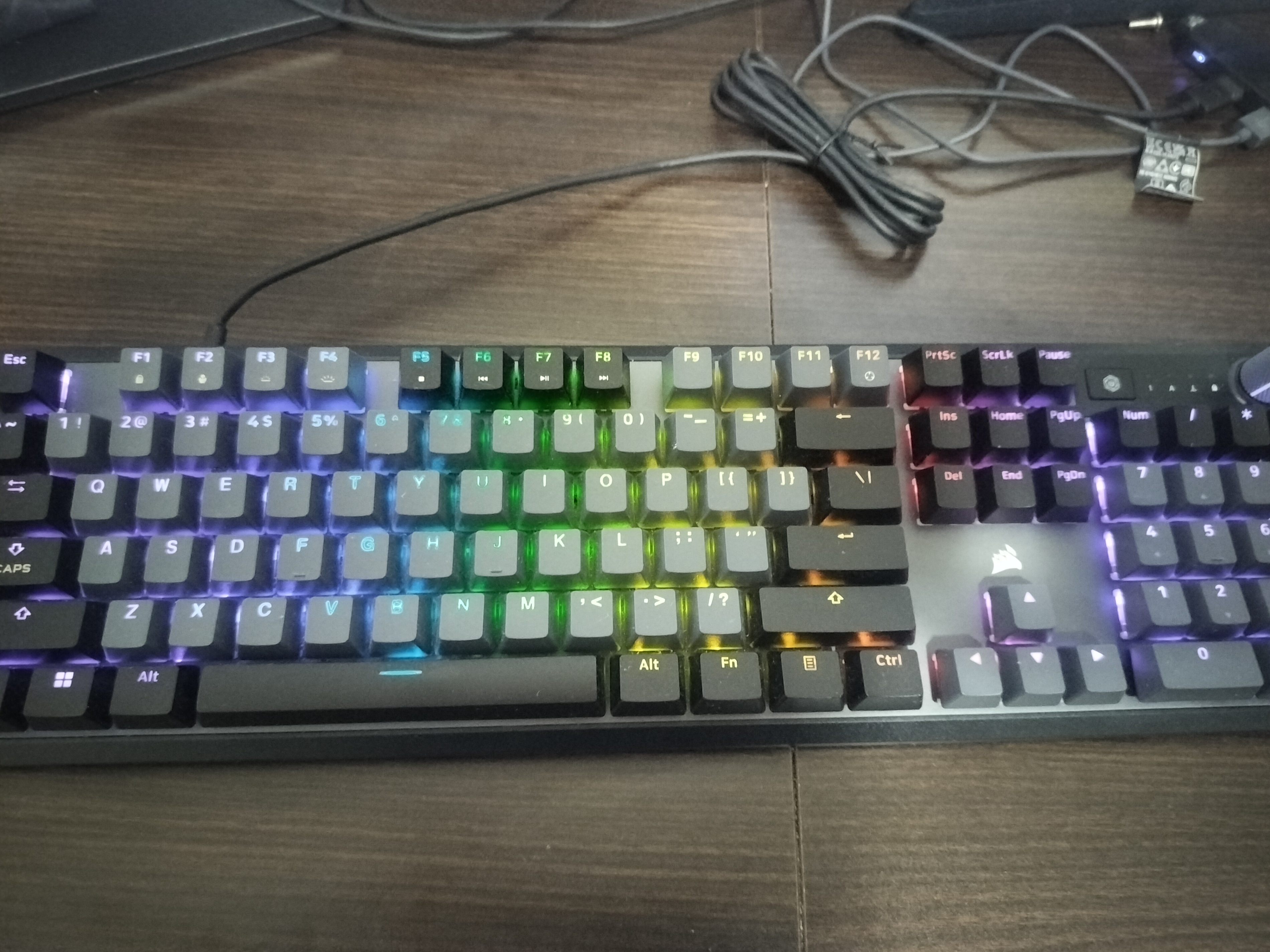 Corsair K70 CORE Backlit Mechanical Red Linear Switch Keyboard - photo 2