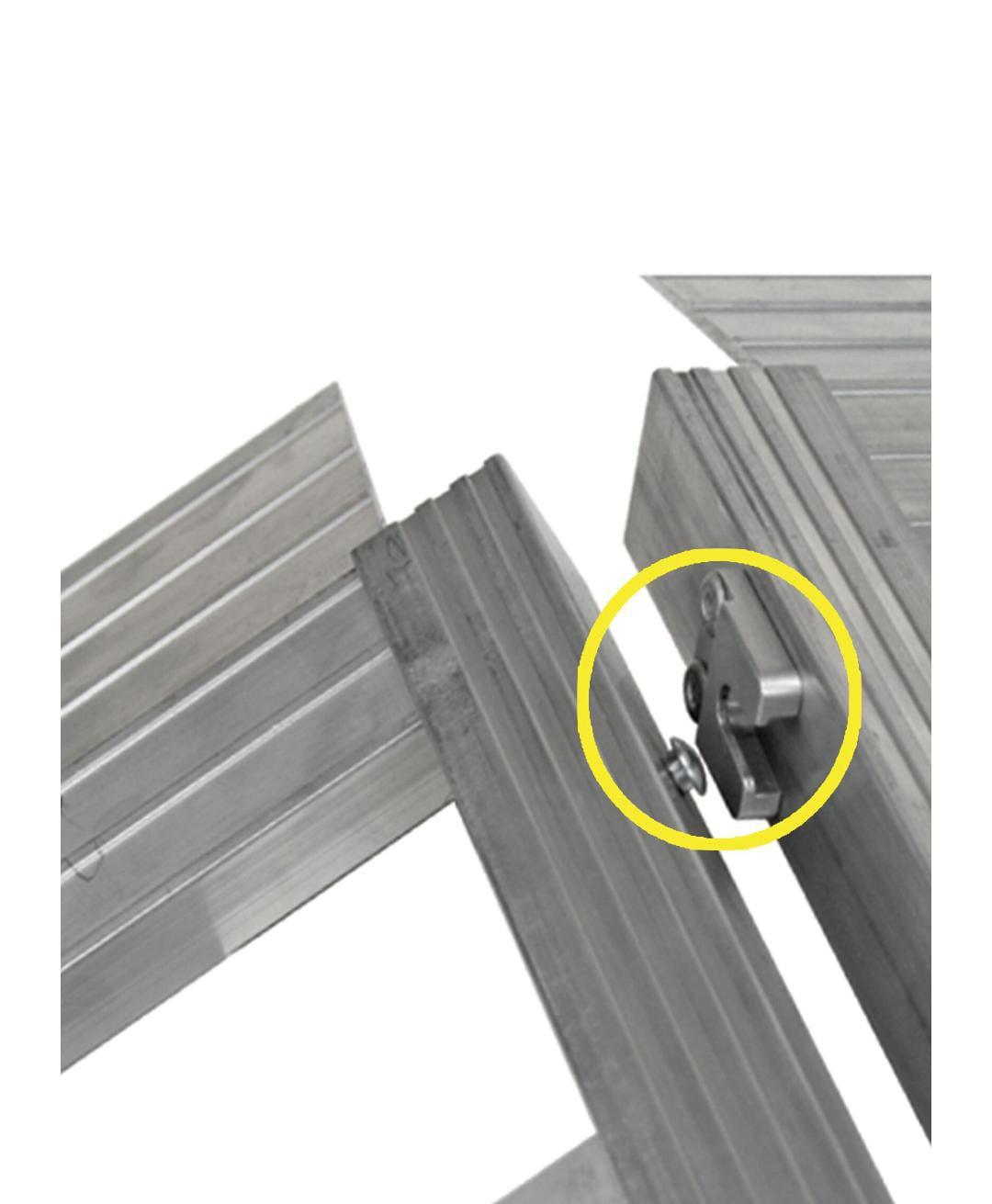 1,250 lb 77 x 13 in. Aluminum Loading Ramp Set - photo 3