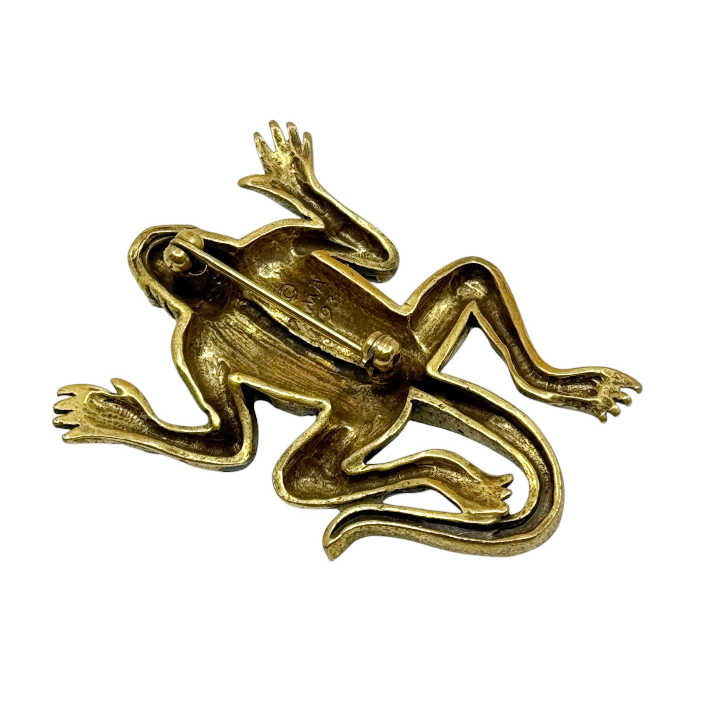 MMA Metropolitan Museum of Art Gold Egyptian Lizard God brooch - photo 4