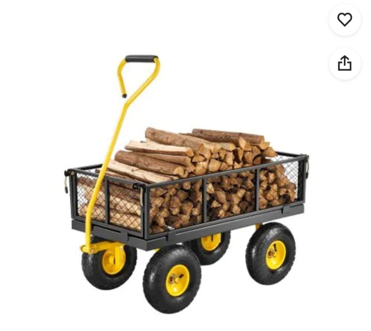 400 lb Steel Utility Cart - photo 3