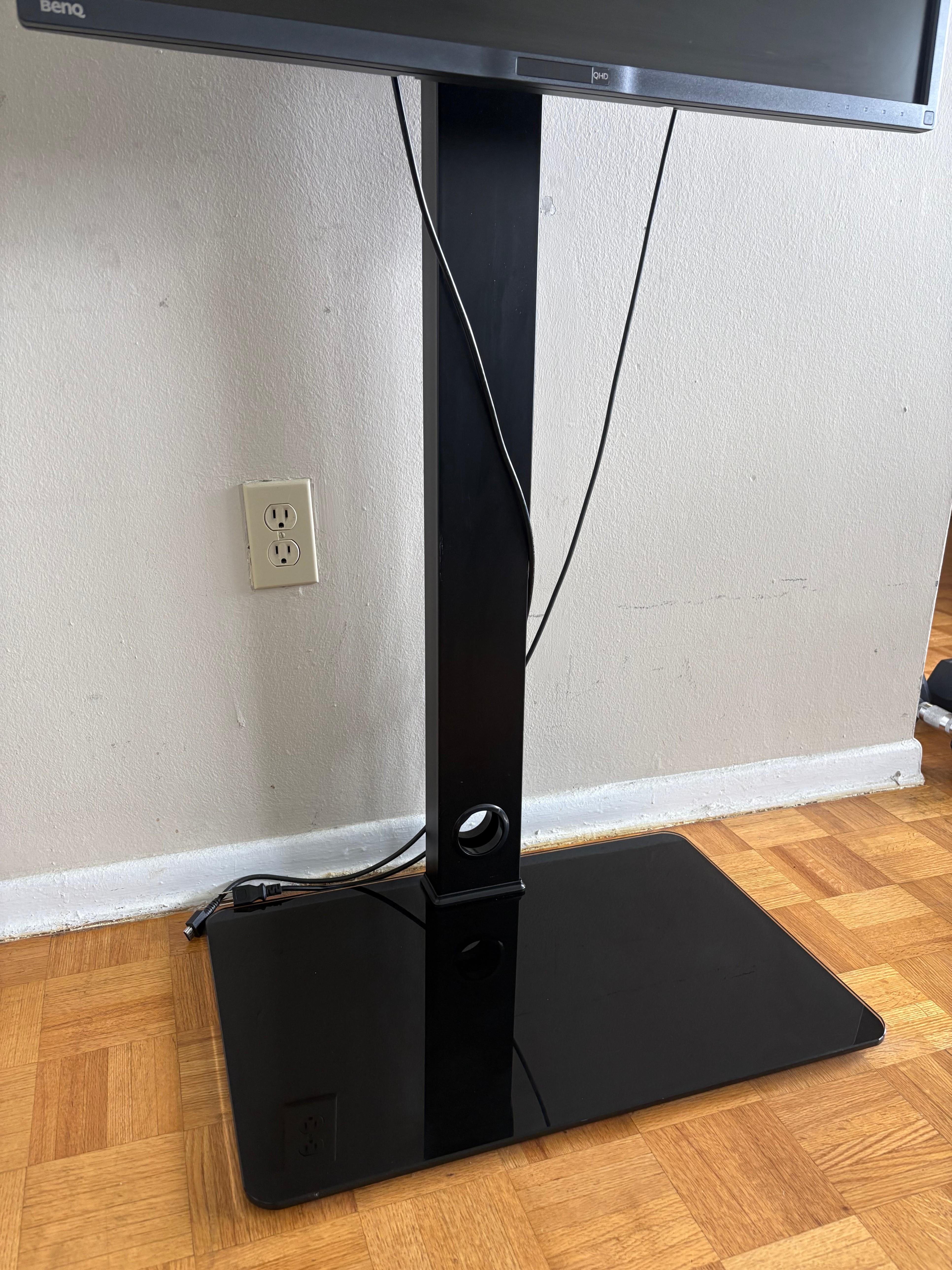 PERLESMITH Universal Floor TV Stand