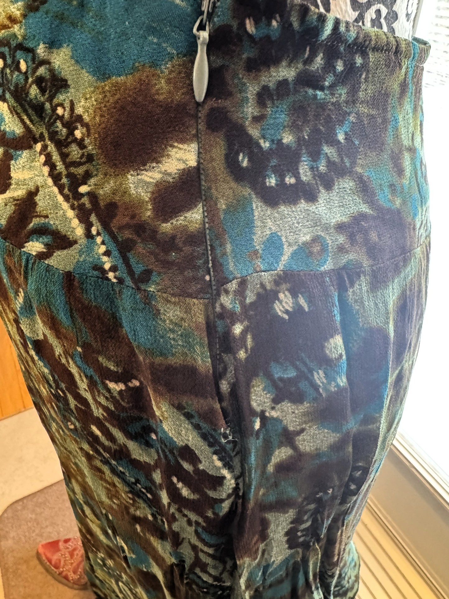 🤠 Country Western Y2K Paisley Skirt / Jupe Y2K Country Western 👢 - photo 3