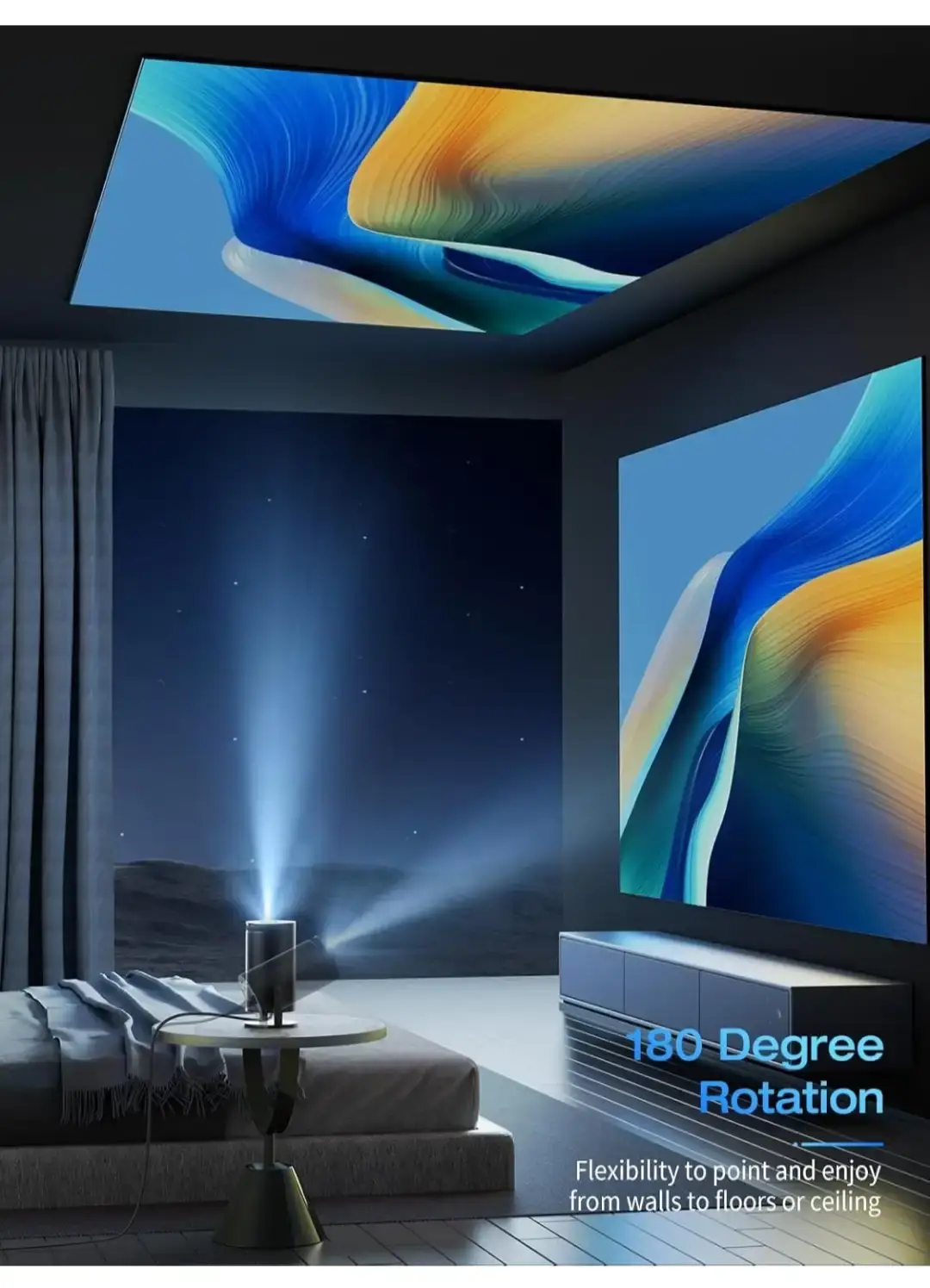 HY300 Pro Mini Projector - photo 2