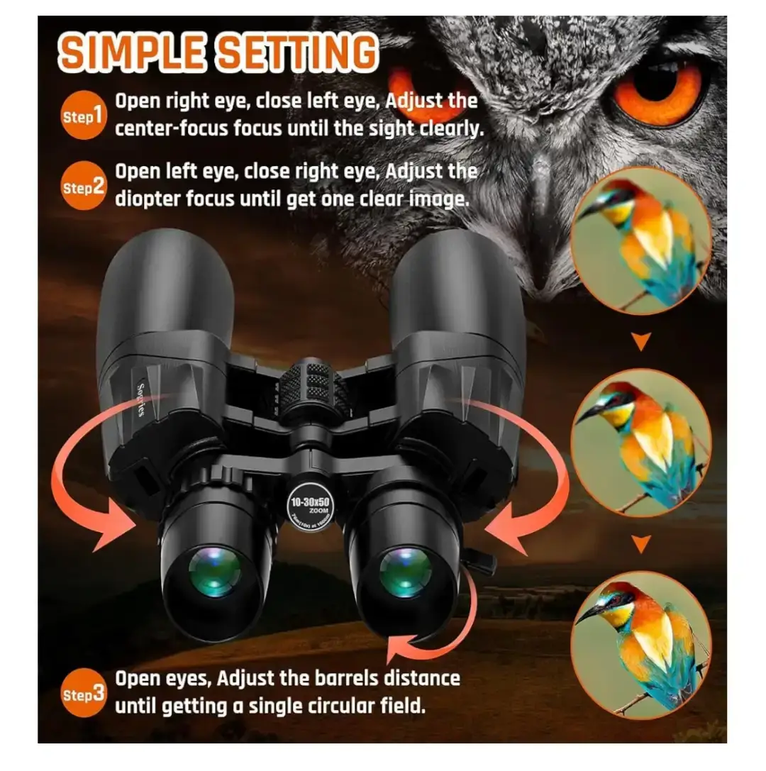 Sogries 10-30x50 Zoom Binoculars - photo 3