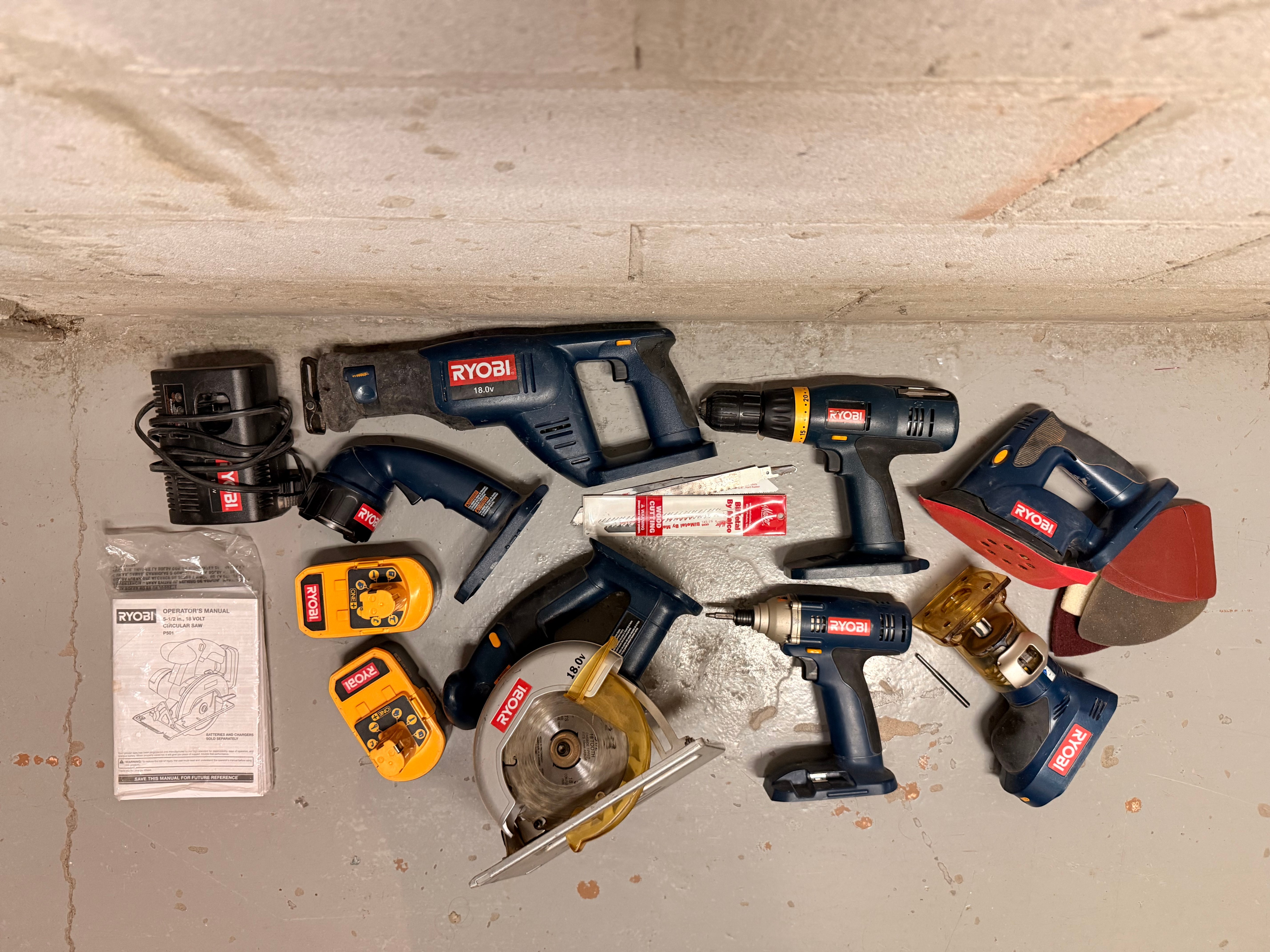 Ryobi 18V Power Tool Set