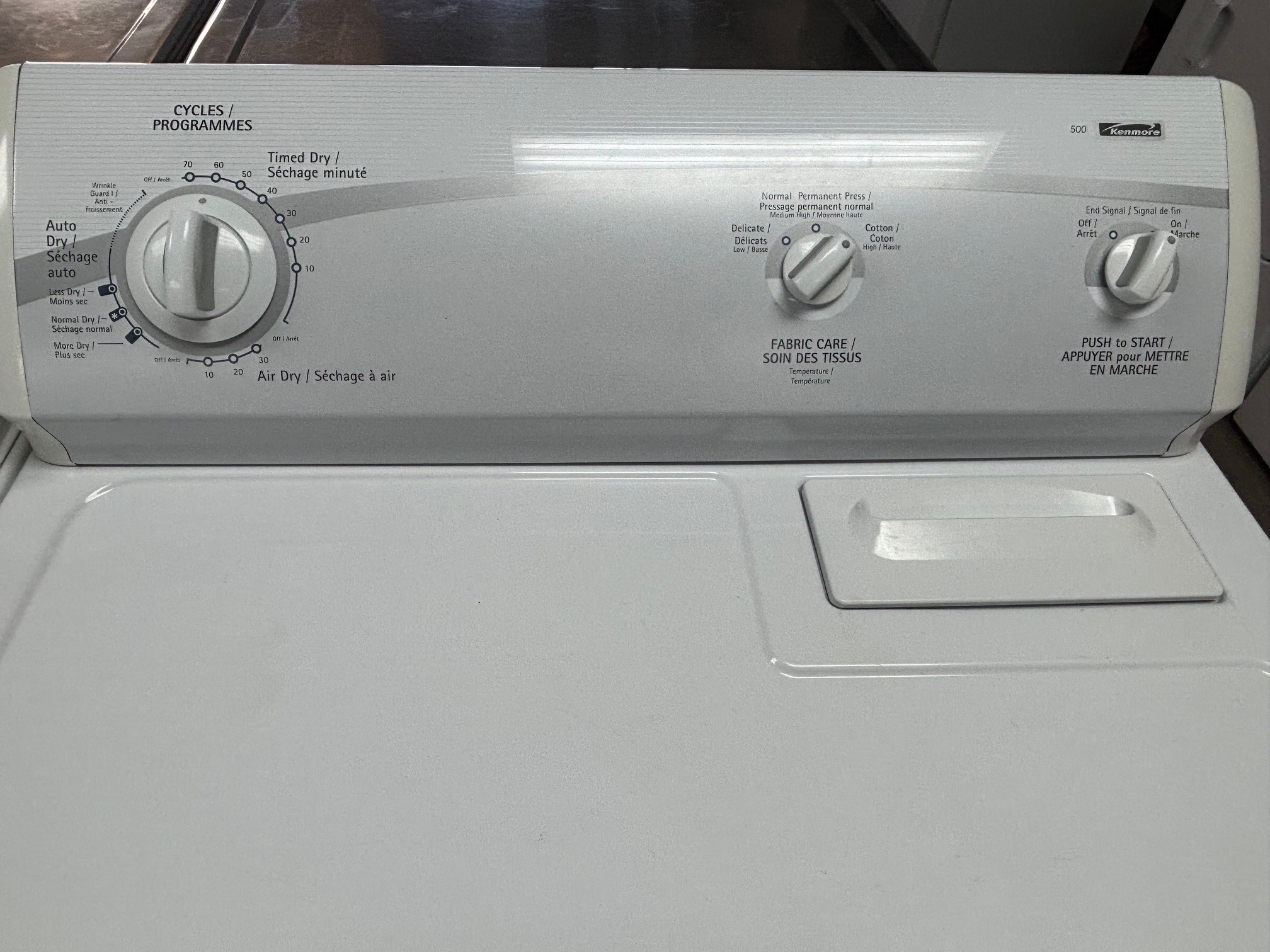KENMORE WASHER & DRYER SET - photo 4