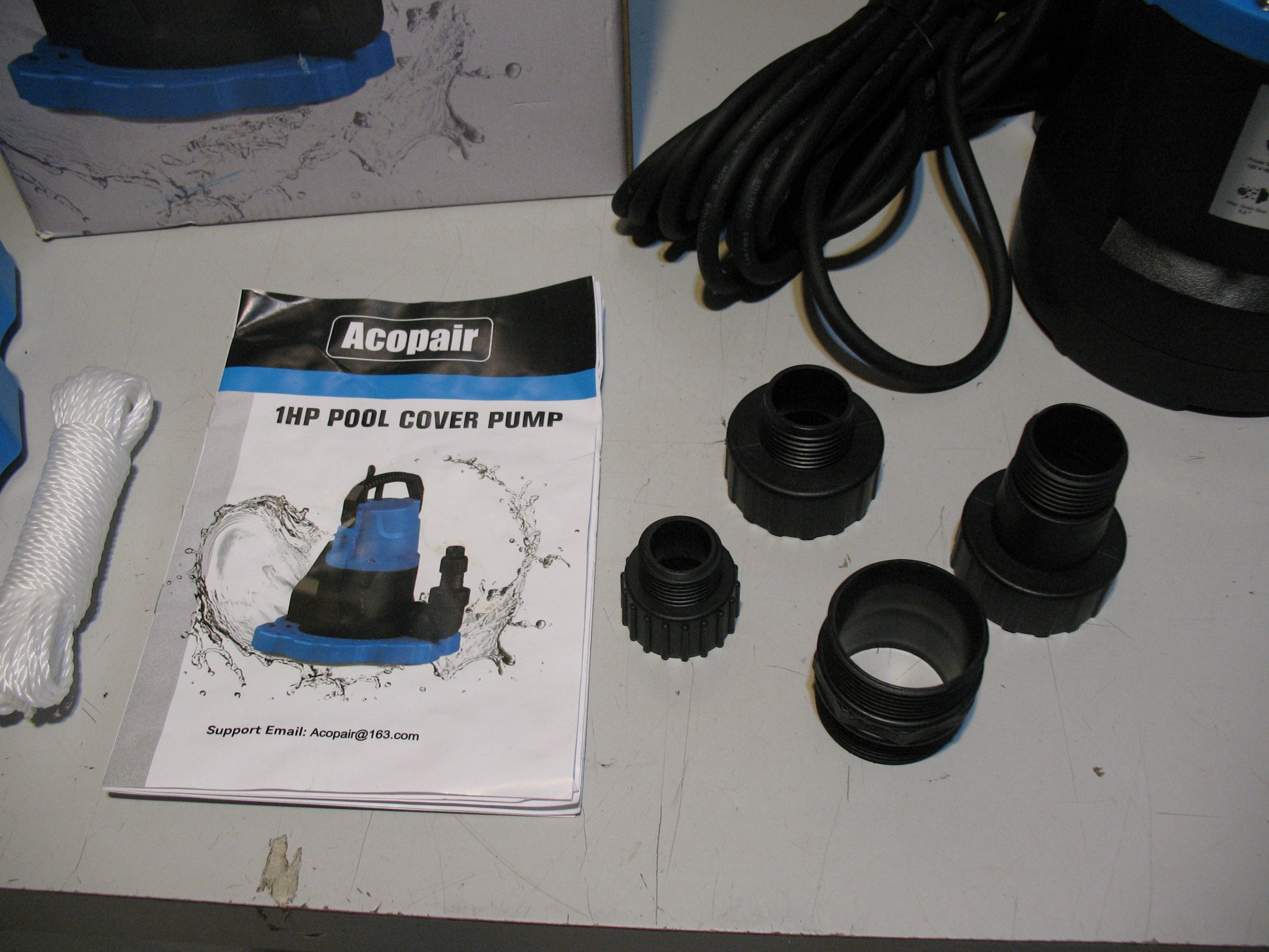 1 HP Pool Cover Pump, BRAND NEW - photo 5