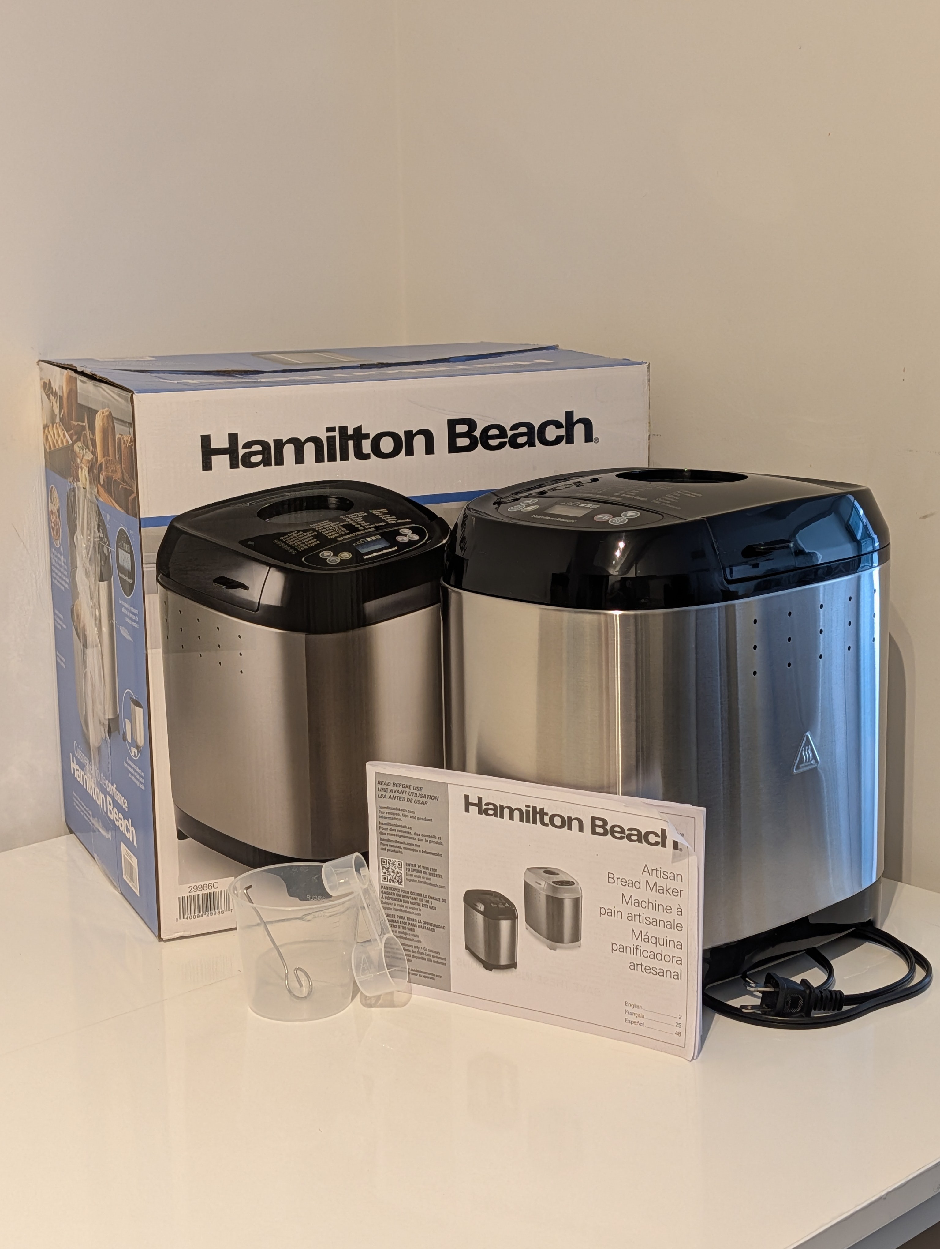 Hamilton Beach Artisan Bread Maker (Stainless Steel) - photo 2