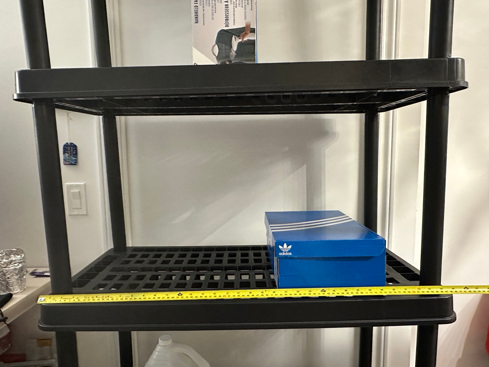 Moving out sale – 5-Tier Plastic Storage Shelf / Garage Rack - photo 2