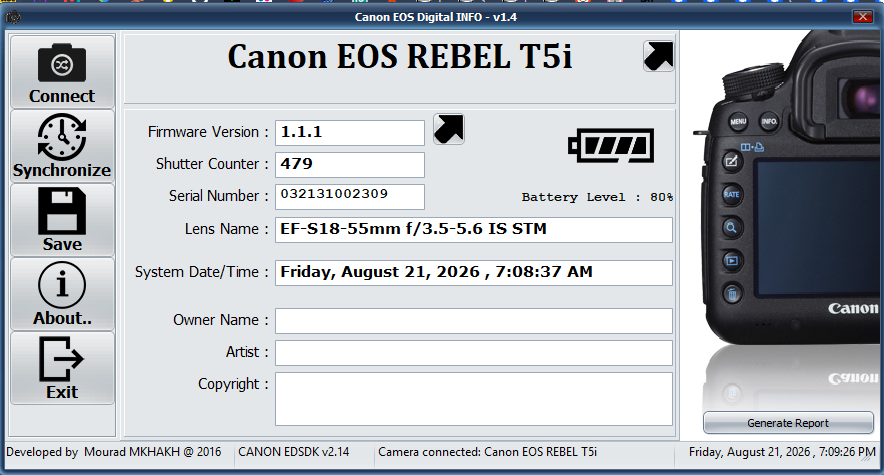 Canon EOS Rebel T5i + 18-55mm STM - photo 5