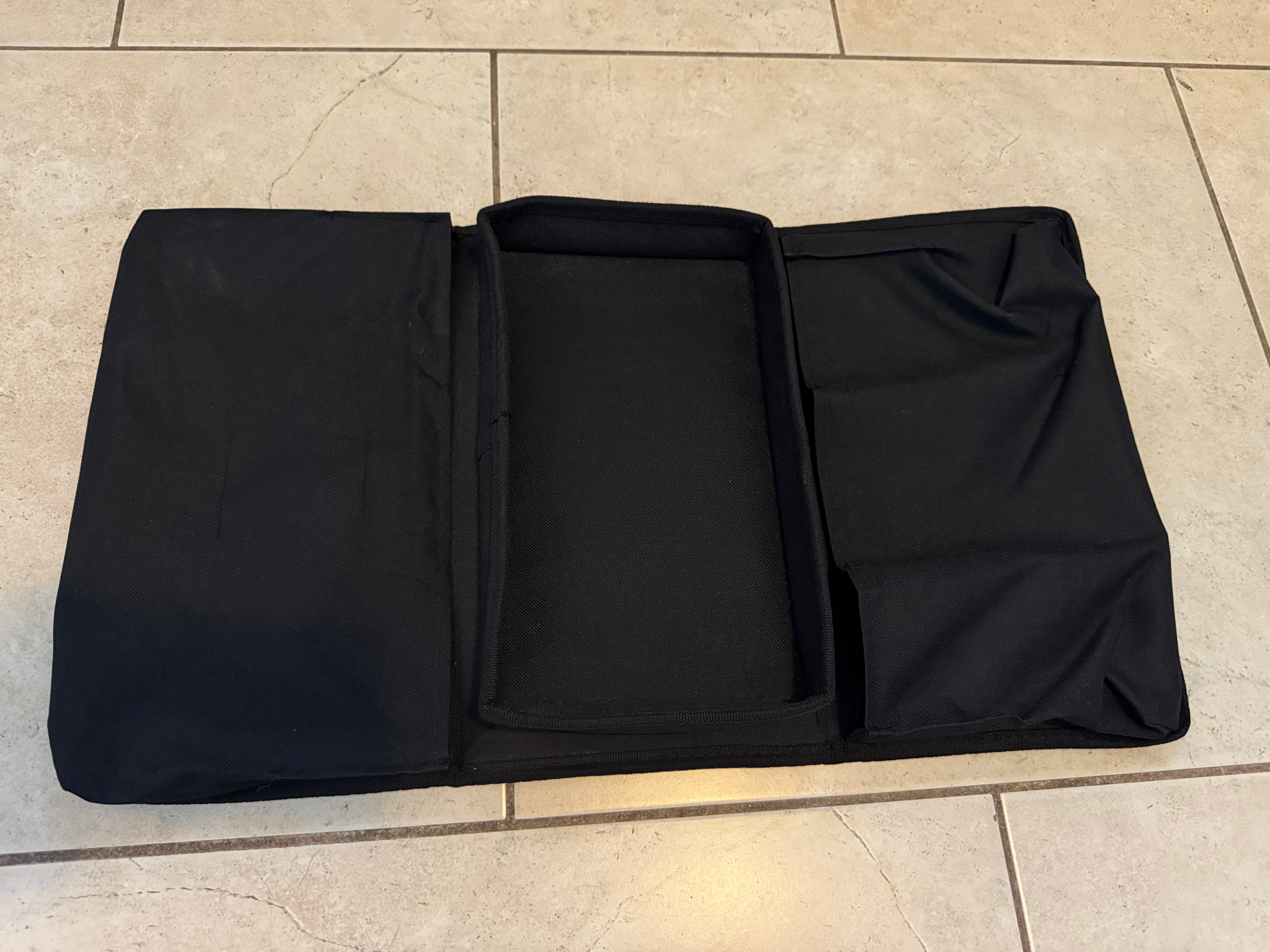 Black Sofa Armrest Hanging Bag Organizer - photo 4