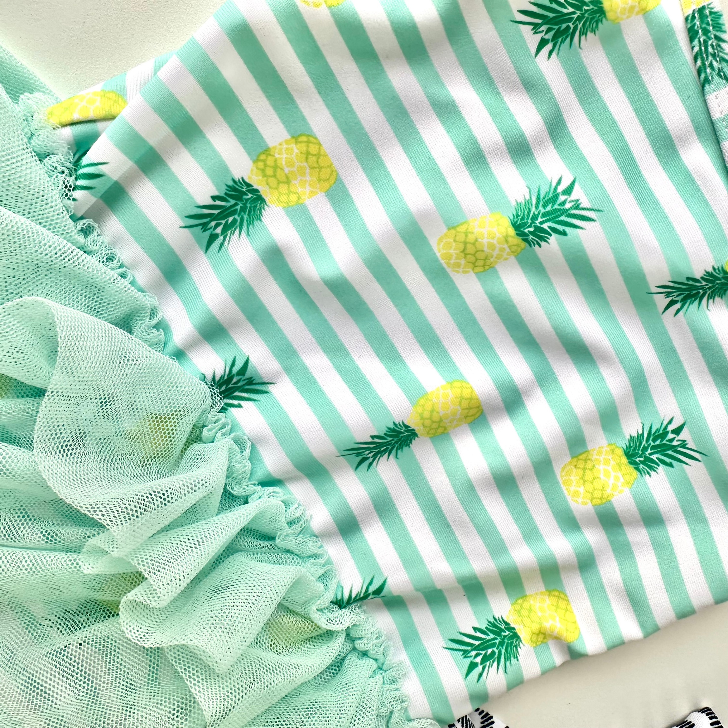 Baby Girl Bathing Suits Bundle - 0-9 Months - photo 2