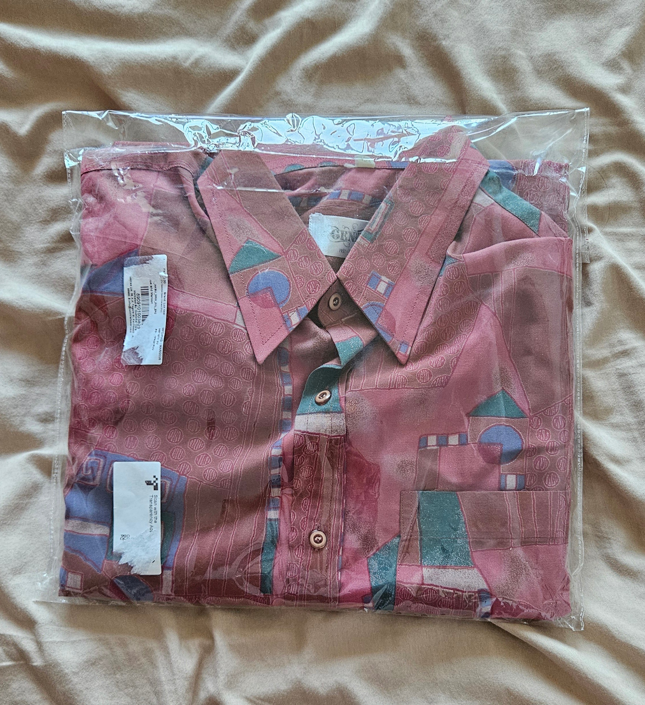 NEW MEN'S LONG SLEEVE SHIRT (X-LARGE)