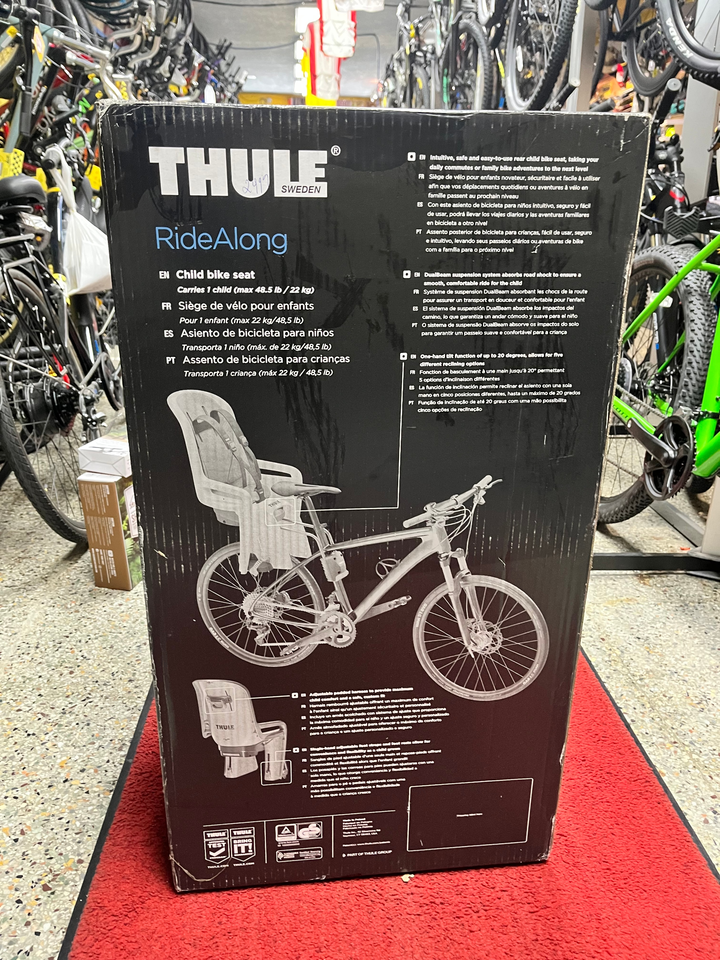 Thule RideAlong 1 Child Bike Seat - photo 3