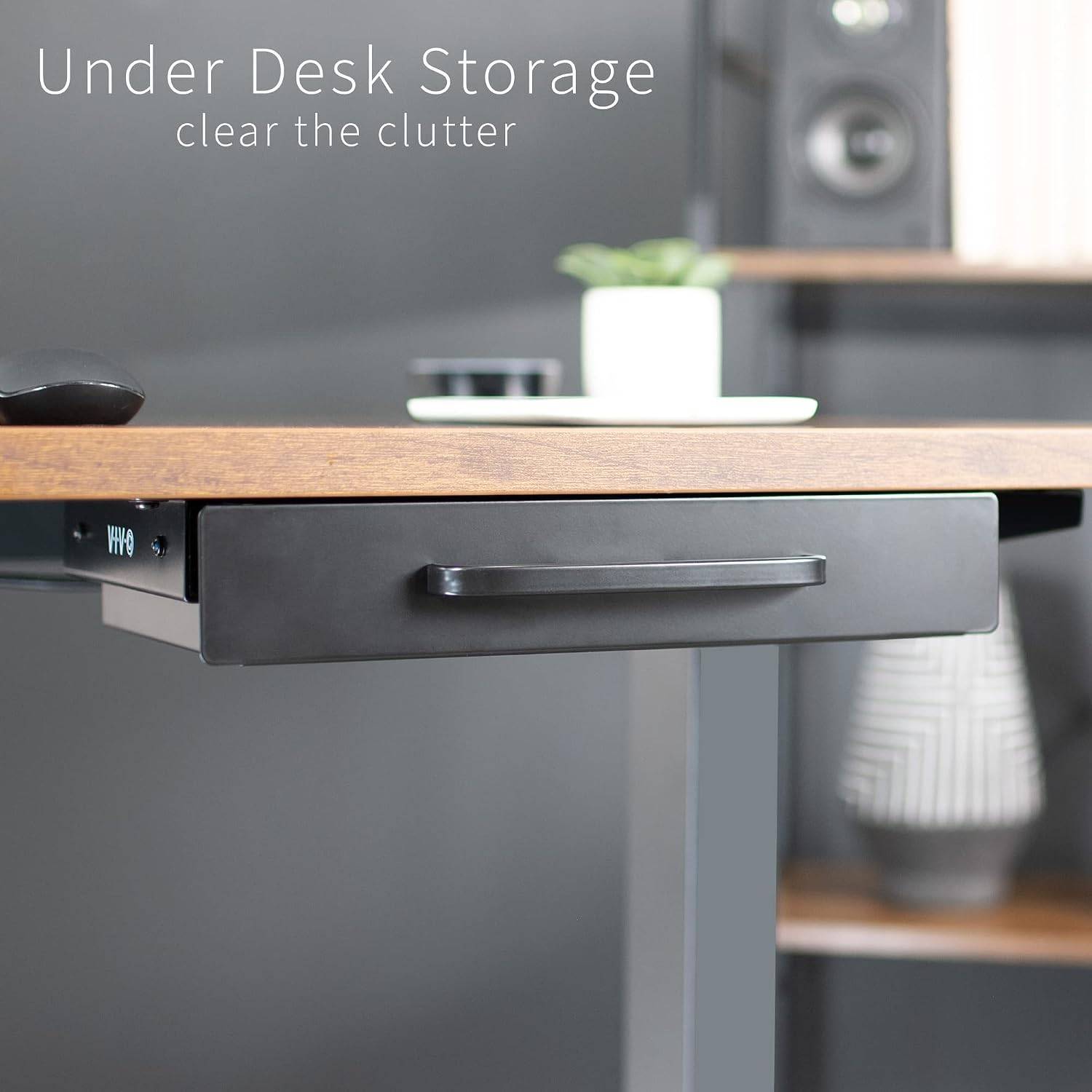 New VIVO Black 13 x 9 in Under Desk Storage Drawer - photo 5