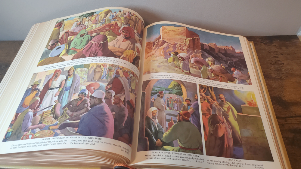 THE JEWISH FAMILY BIBLE with GILDED PAGES, ILLUSTRATED - photo 3