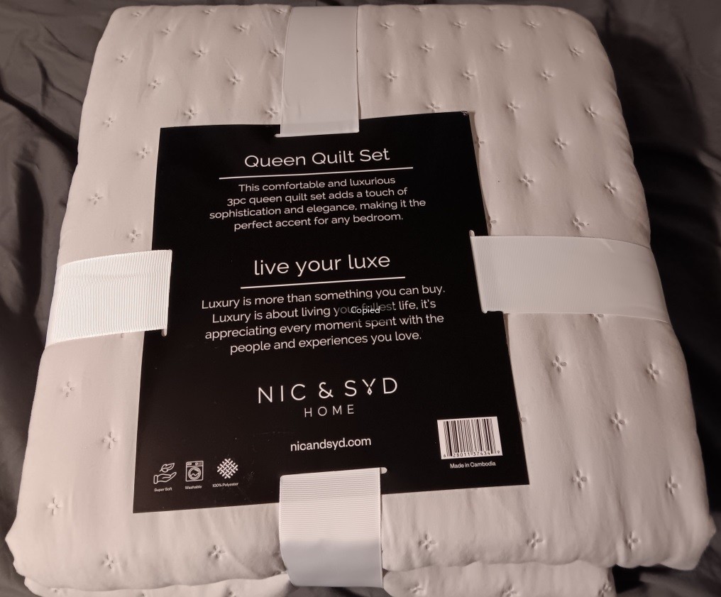 Nic & Syd Queen Quilt Set (3 pc) - photo 2