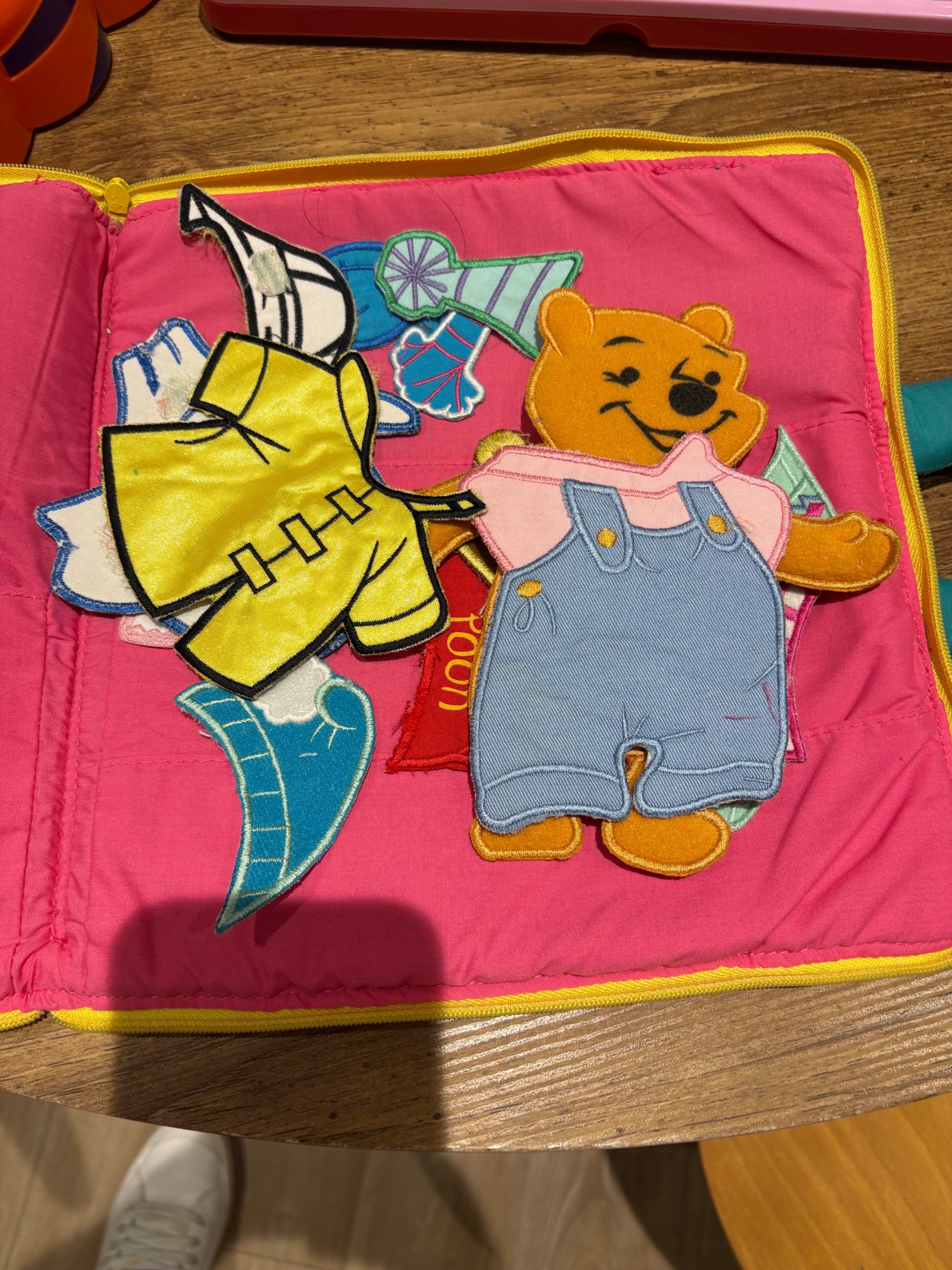 Vintage Disney Winnie the Pooh Press & Dress Activity Toy - photo 2