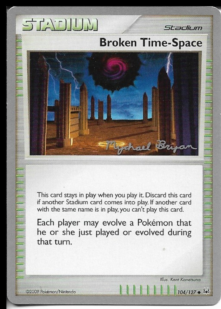 Pokemon Broken Time-Space 104/127 World Championships 2010 Deck