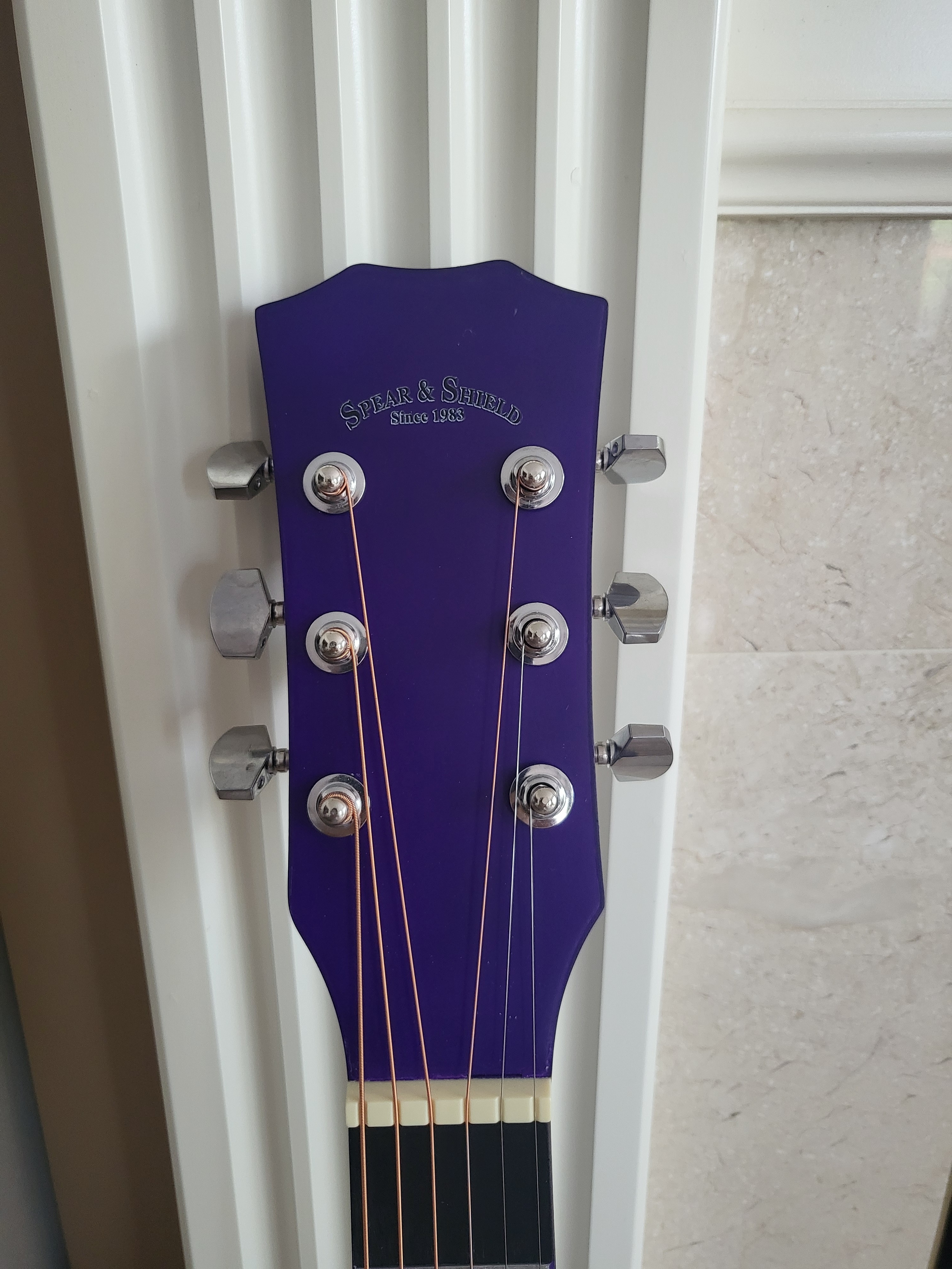 Brand New 38" Acoustic Guitar – Matte Purple Beginner Friendly - photo 3