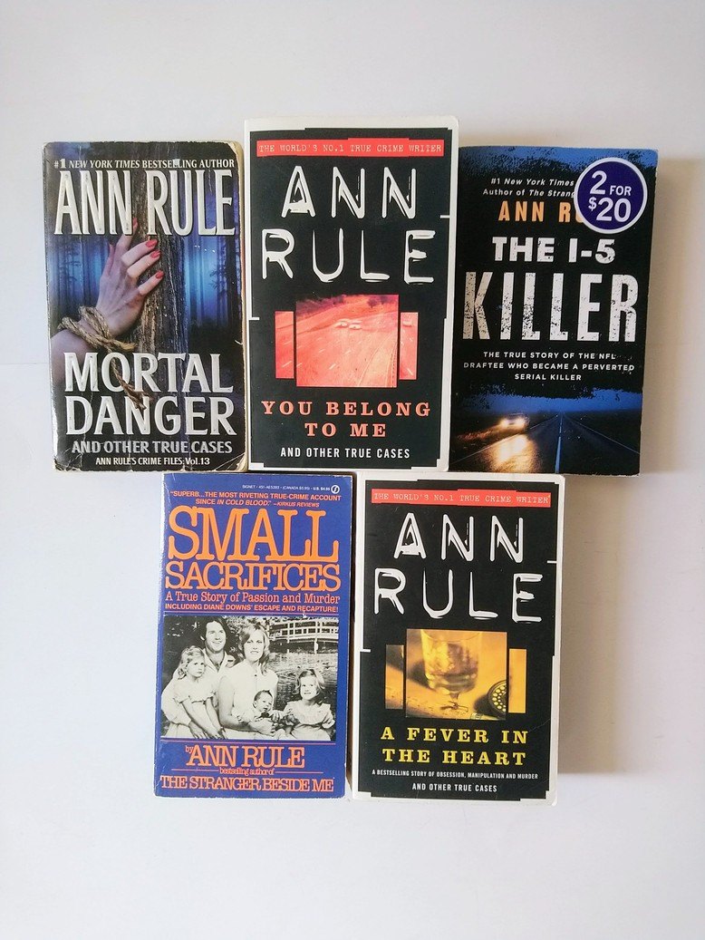 Ann Rule / True Crime books!